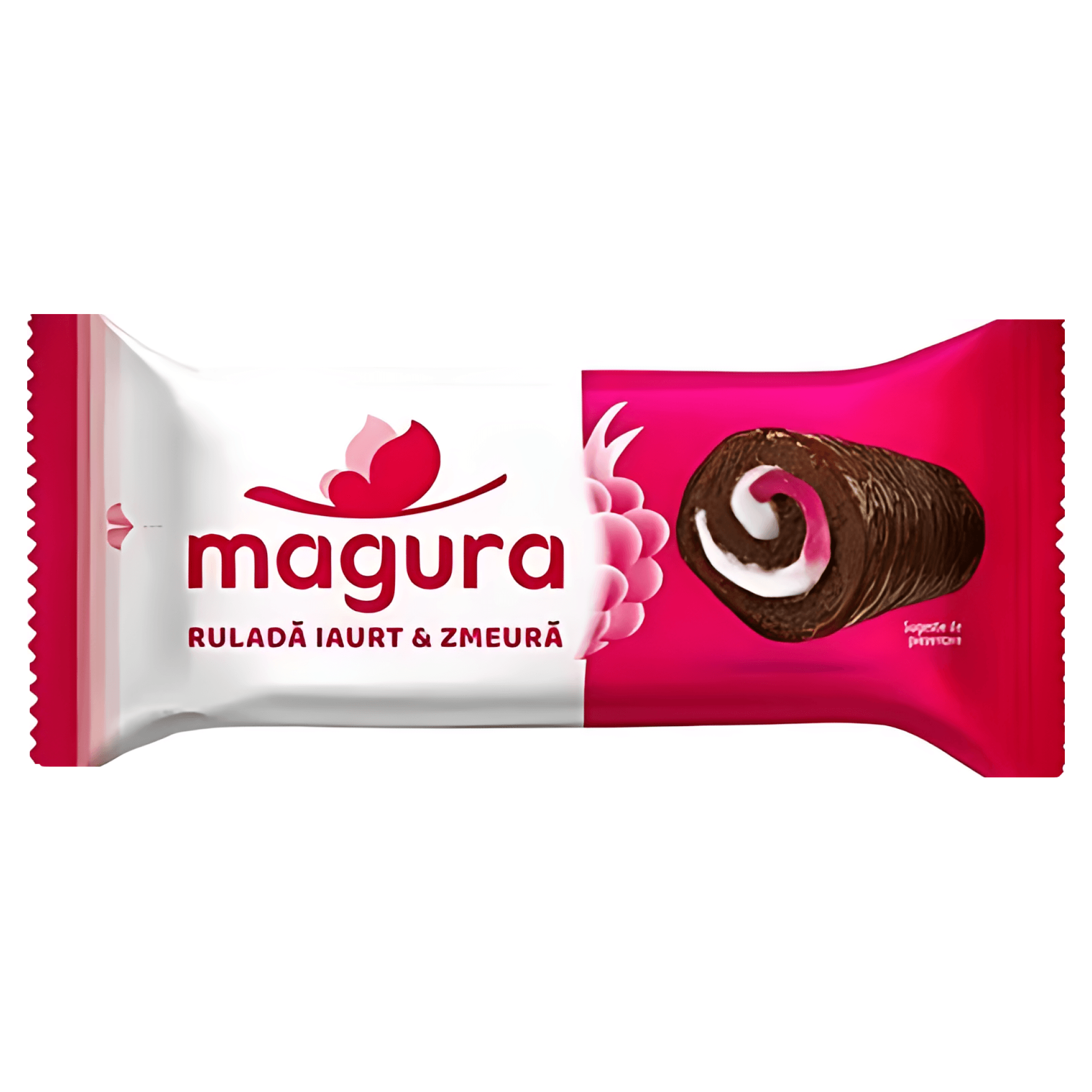 Rulada Magura cu iaurt si zmeura, 35g