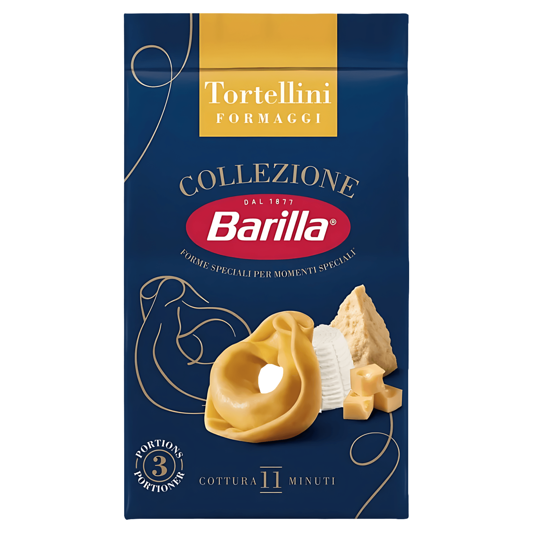Tortellini cu branza Barilla, 250g