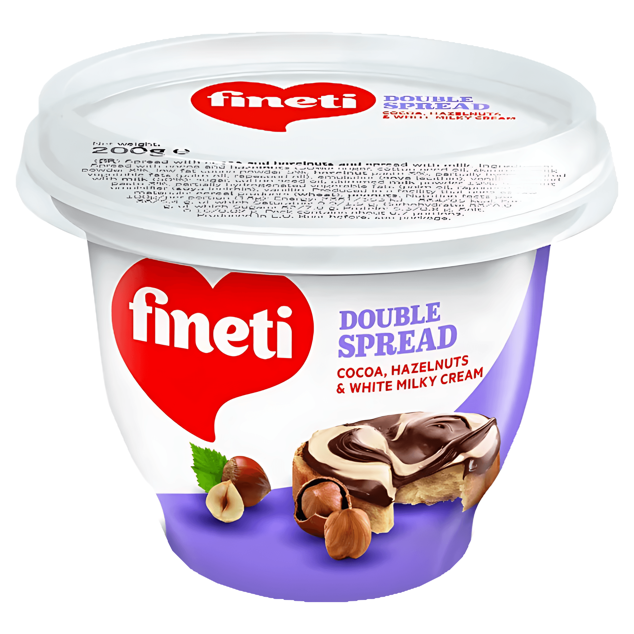 Crema tartinabila bicolora Cream line Fineti, 200 g