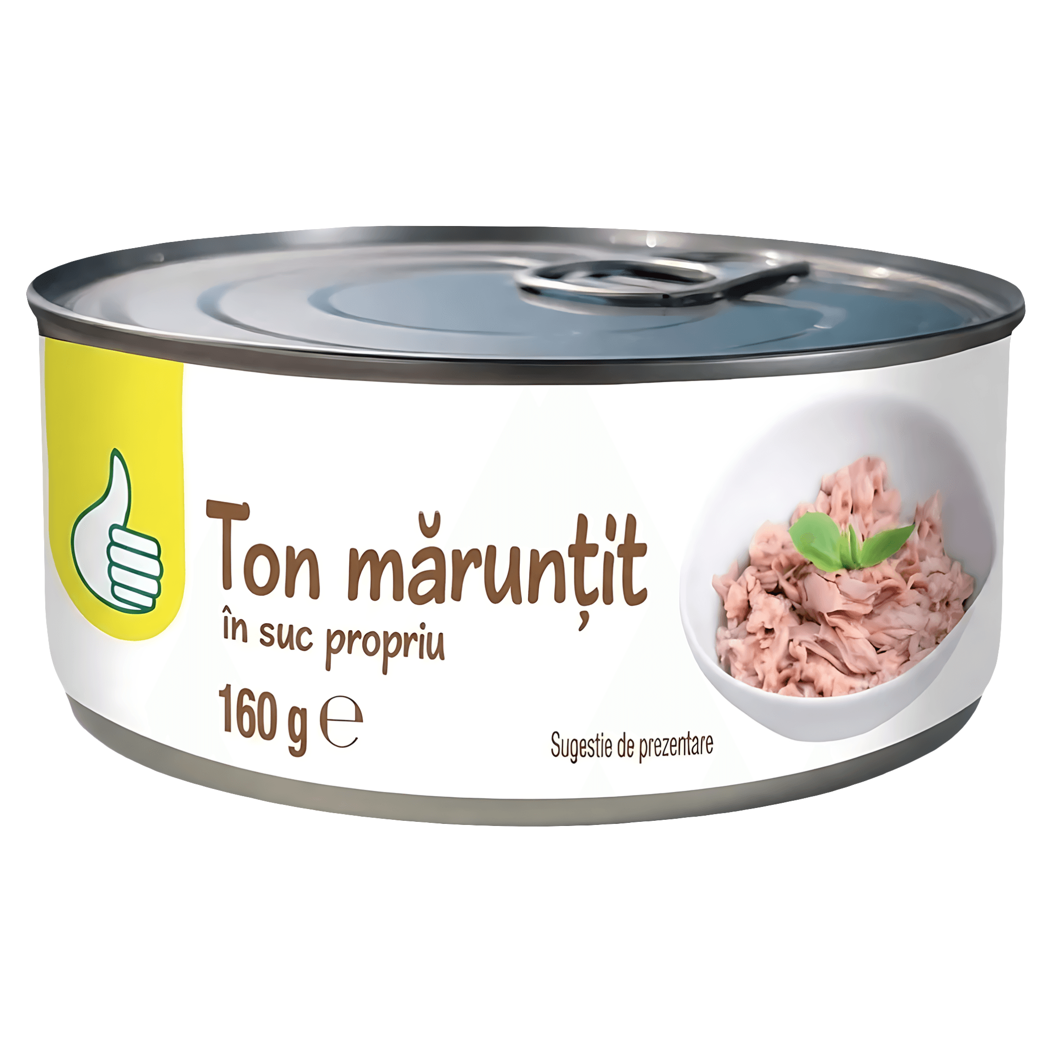 Ton maruntit in suc propriu Pouce, 160 g