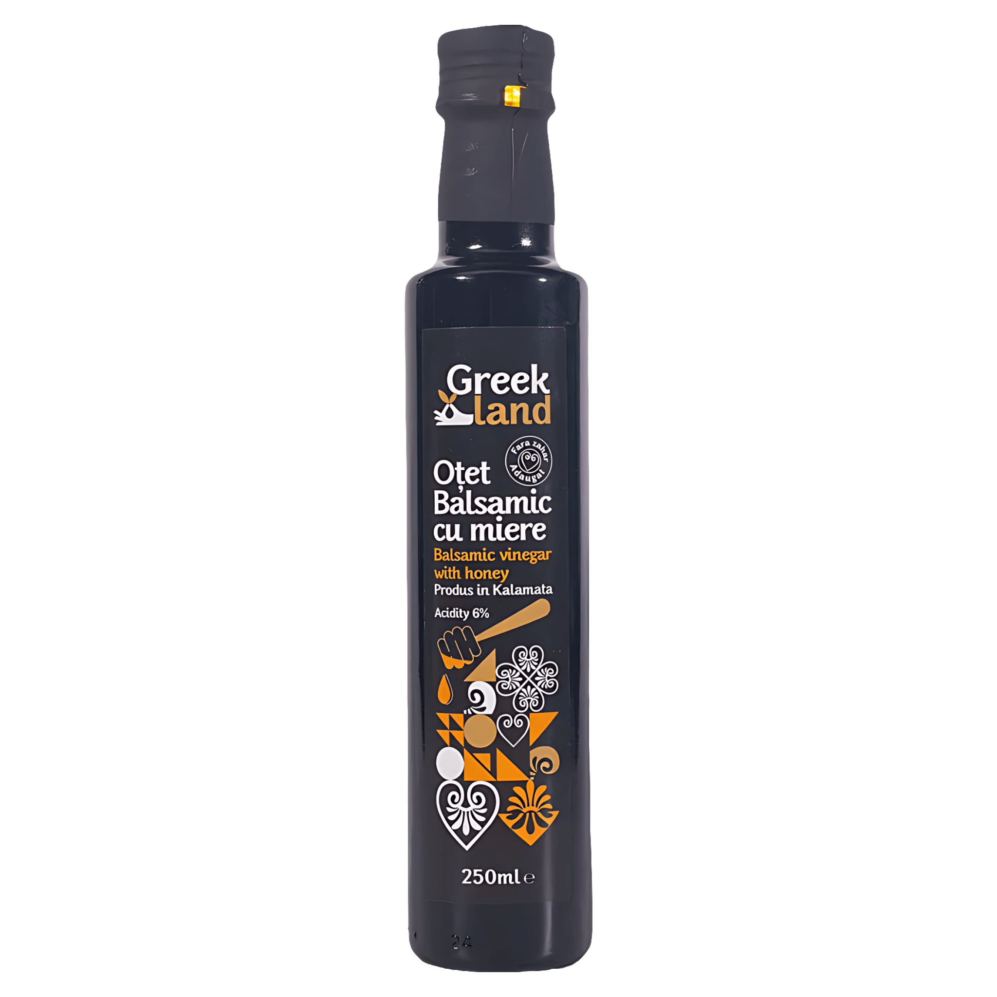 Otet balsamic cu miere Greek Land, 250 ml