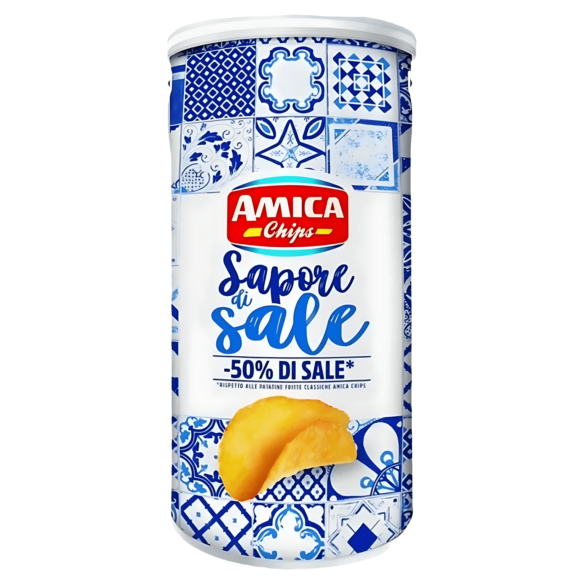Chips din cartofi Amica Chips Sapore di Sale, usor sarate, 325 g