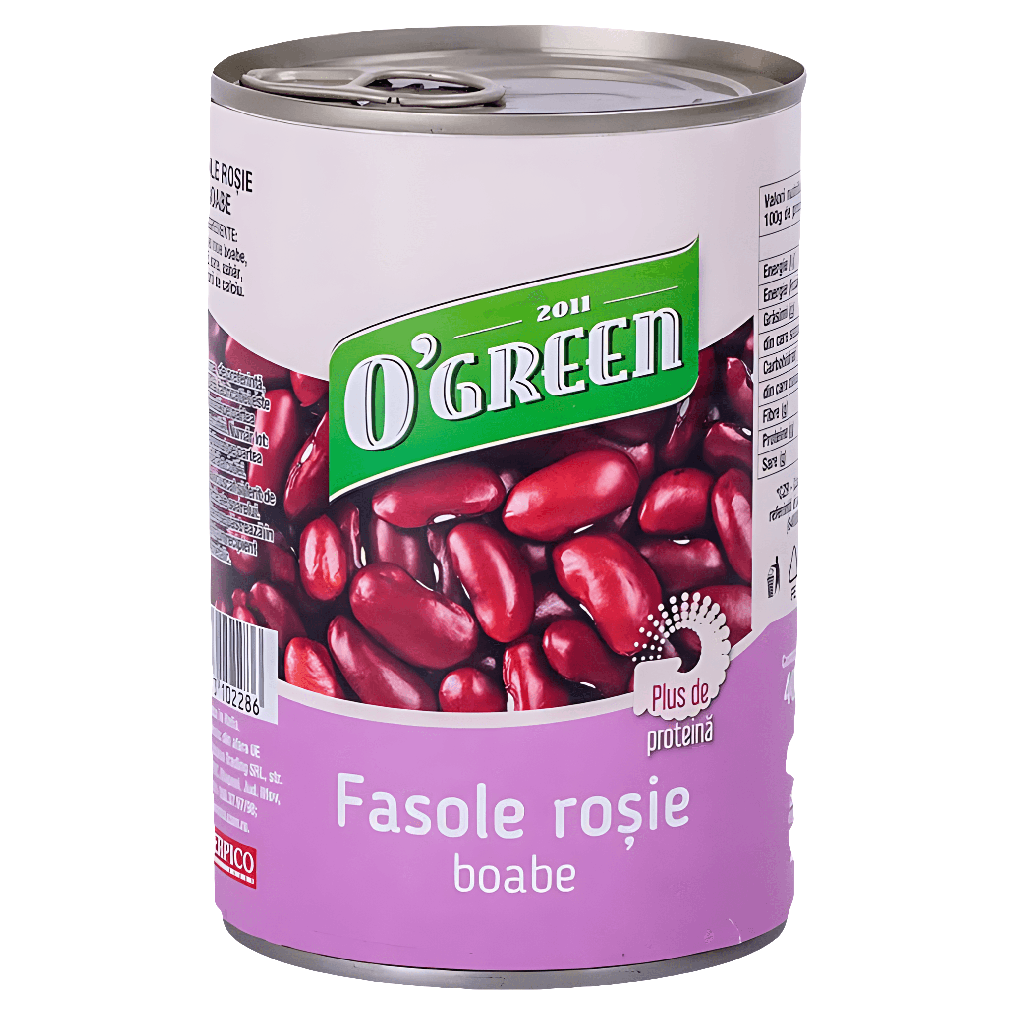 Conserva fasole rosie O'Green, 400 g