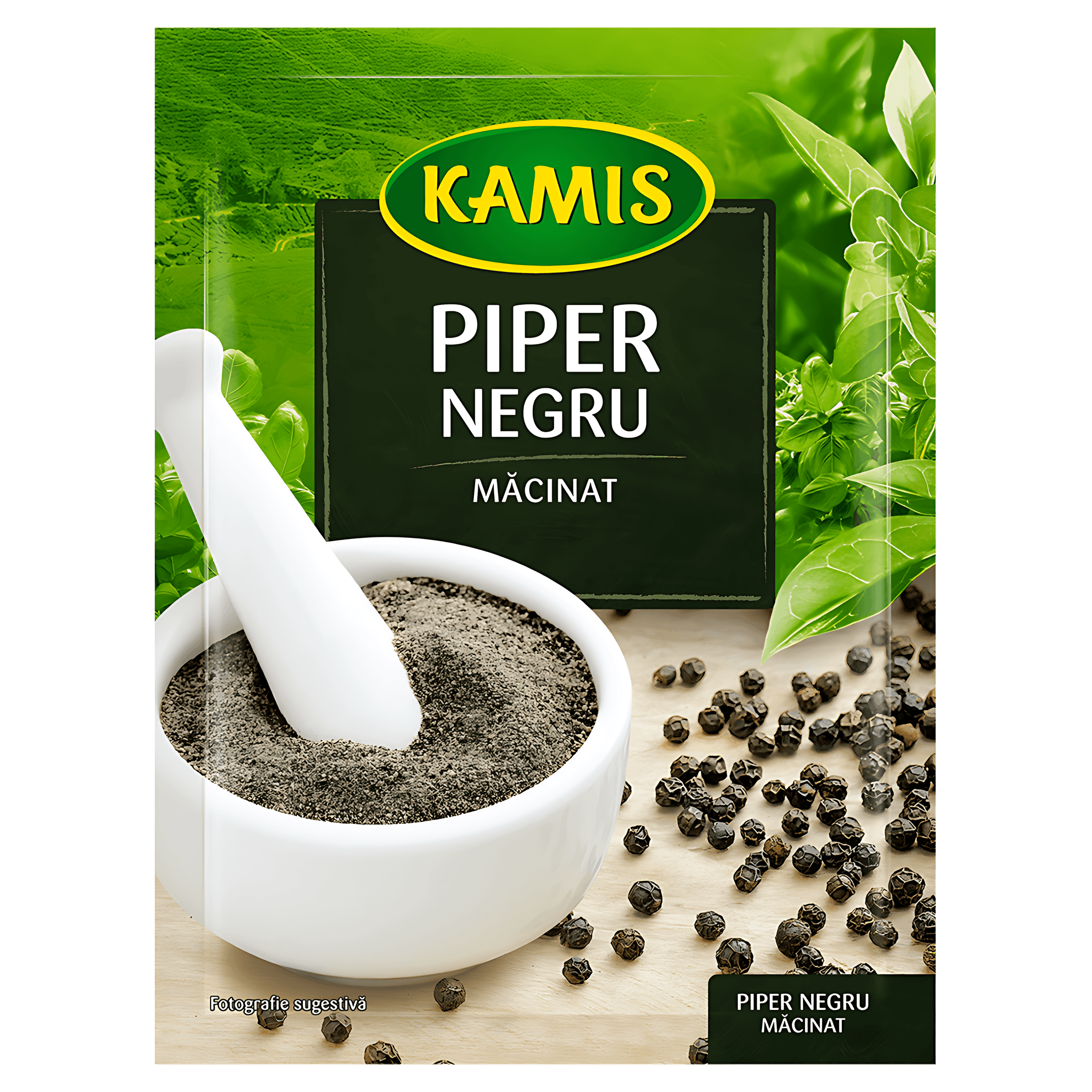 Piper negru macinat Kamis 20g