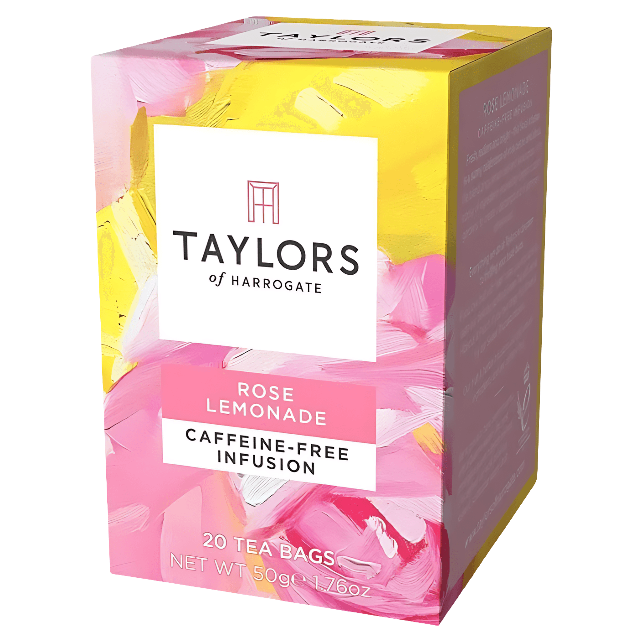 Ceai Taylors cu gust de limonada si trandafir, 50 g