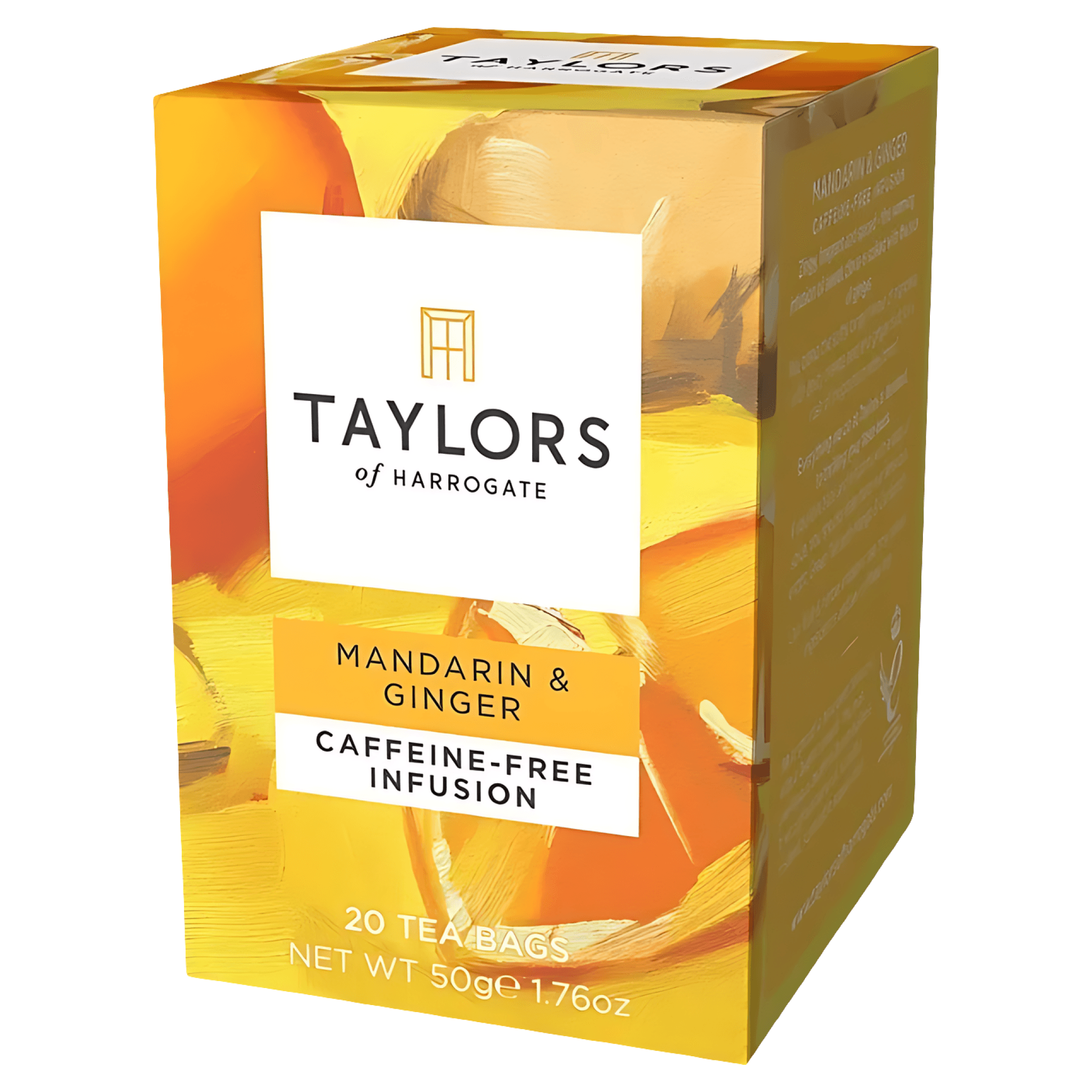 Ceai Taylors cu gust de mandarina si ghimbir, 50 g