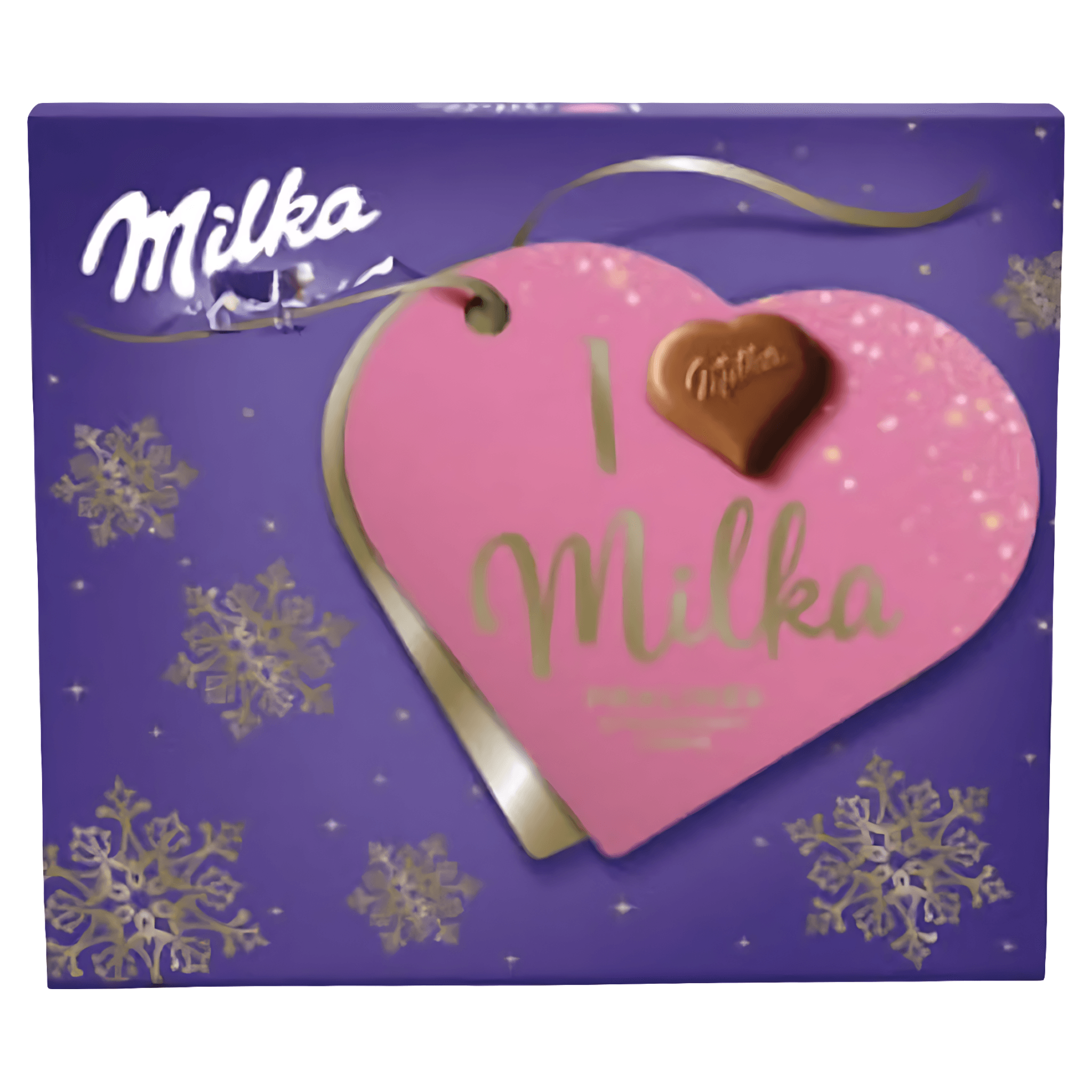 Praline I Love Milka cu capsuni, 120g