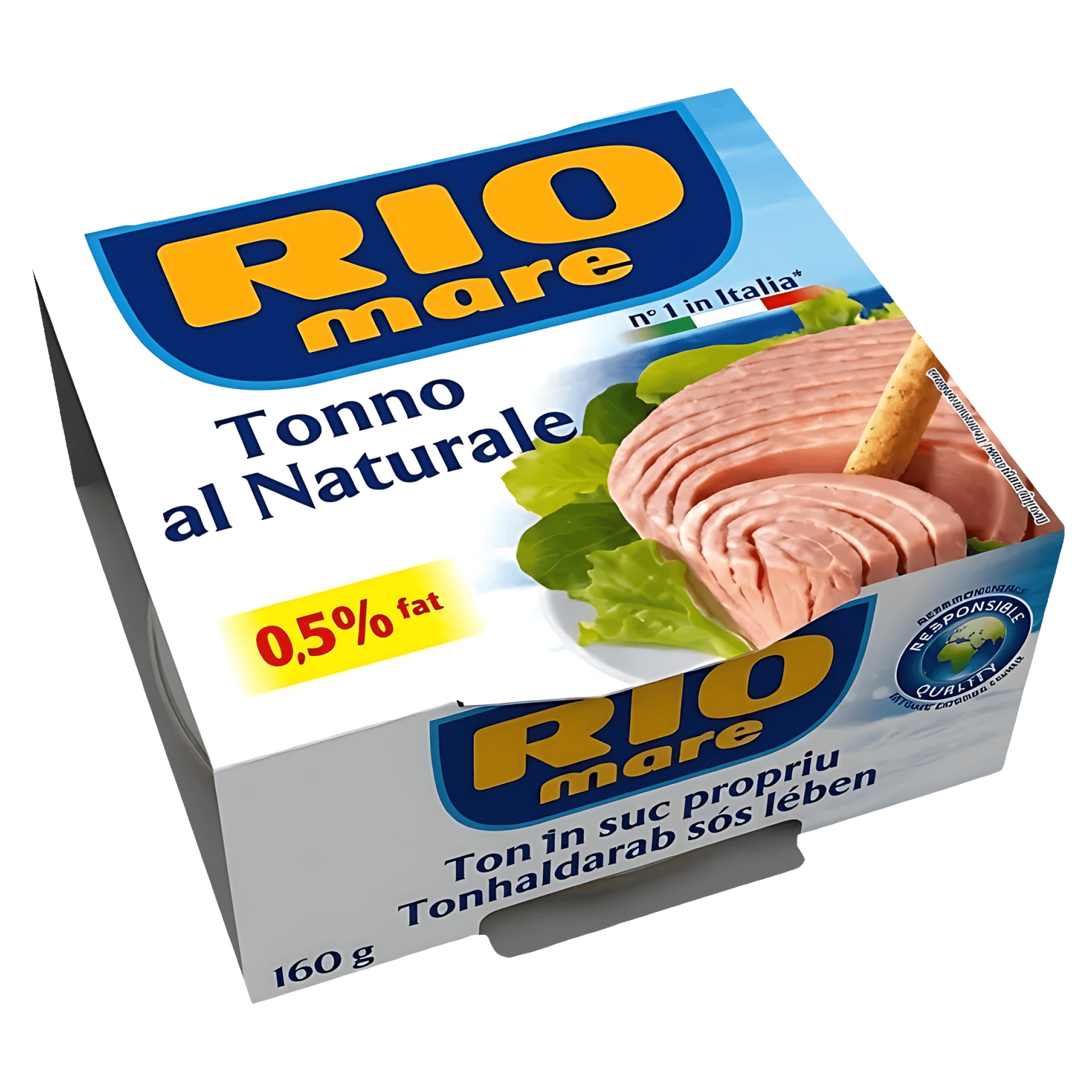 Ton in suc propriu Rio Mare 160 g