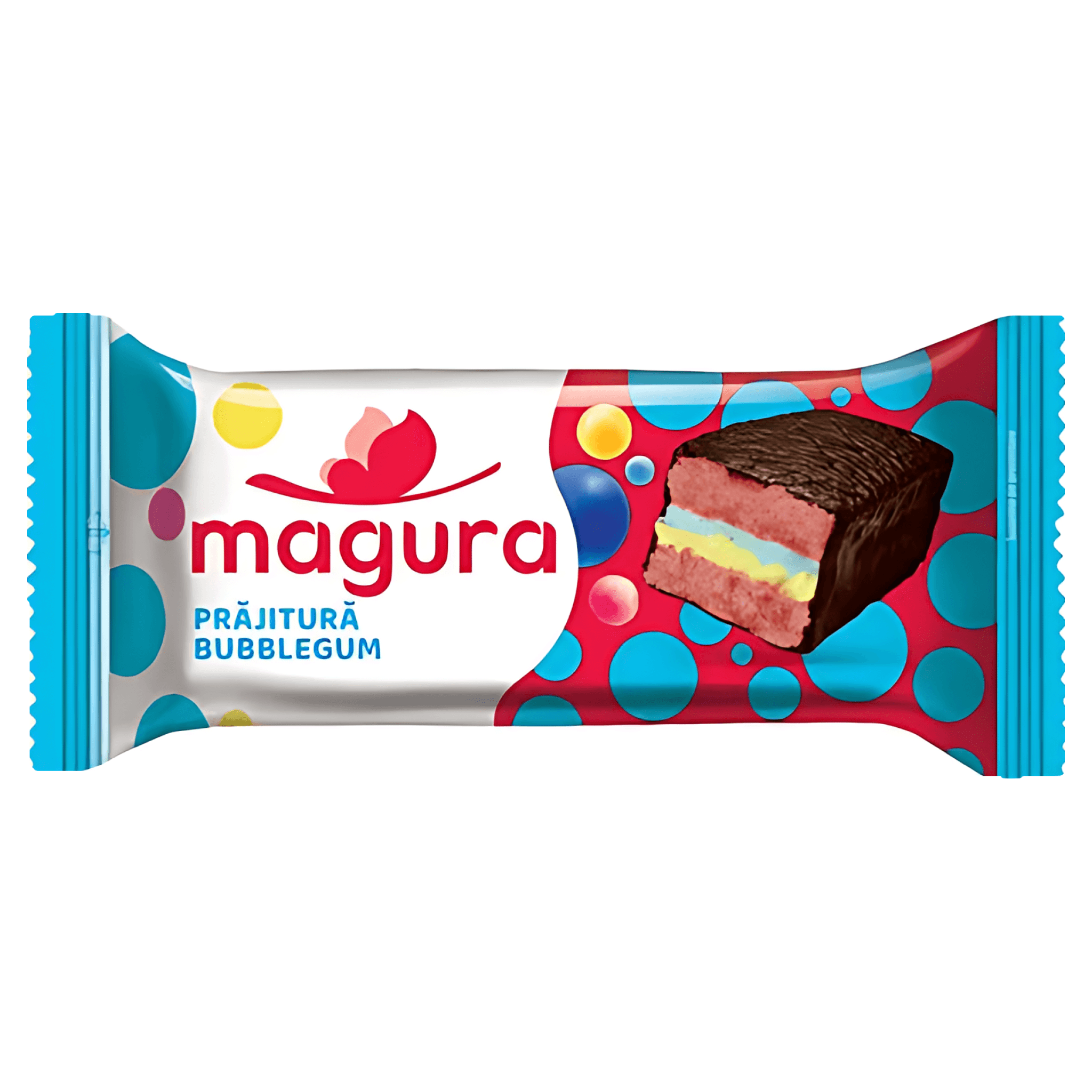 Prajitura Magura Bubble Gum, 35 g