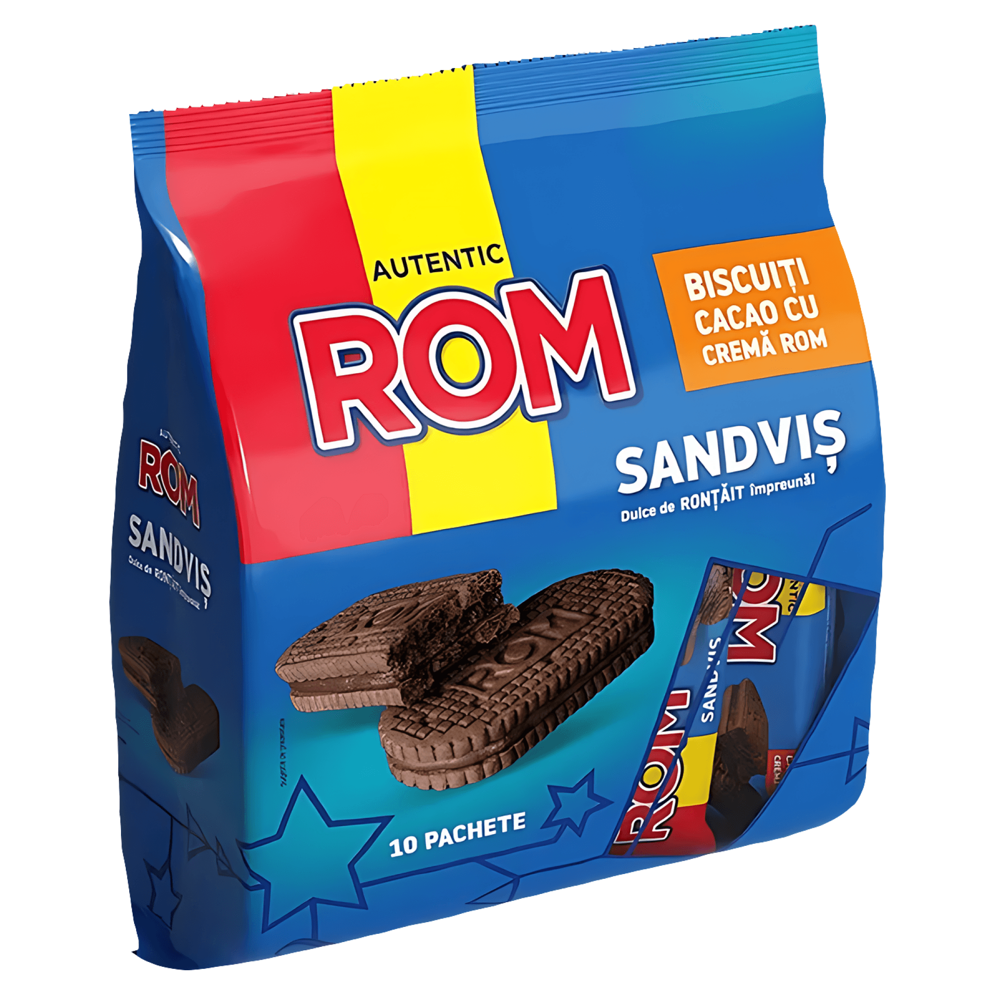 Biscuiti cu rom si cacao Rom Sandwich, 360g