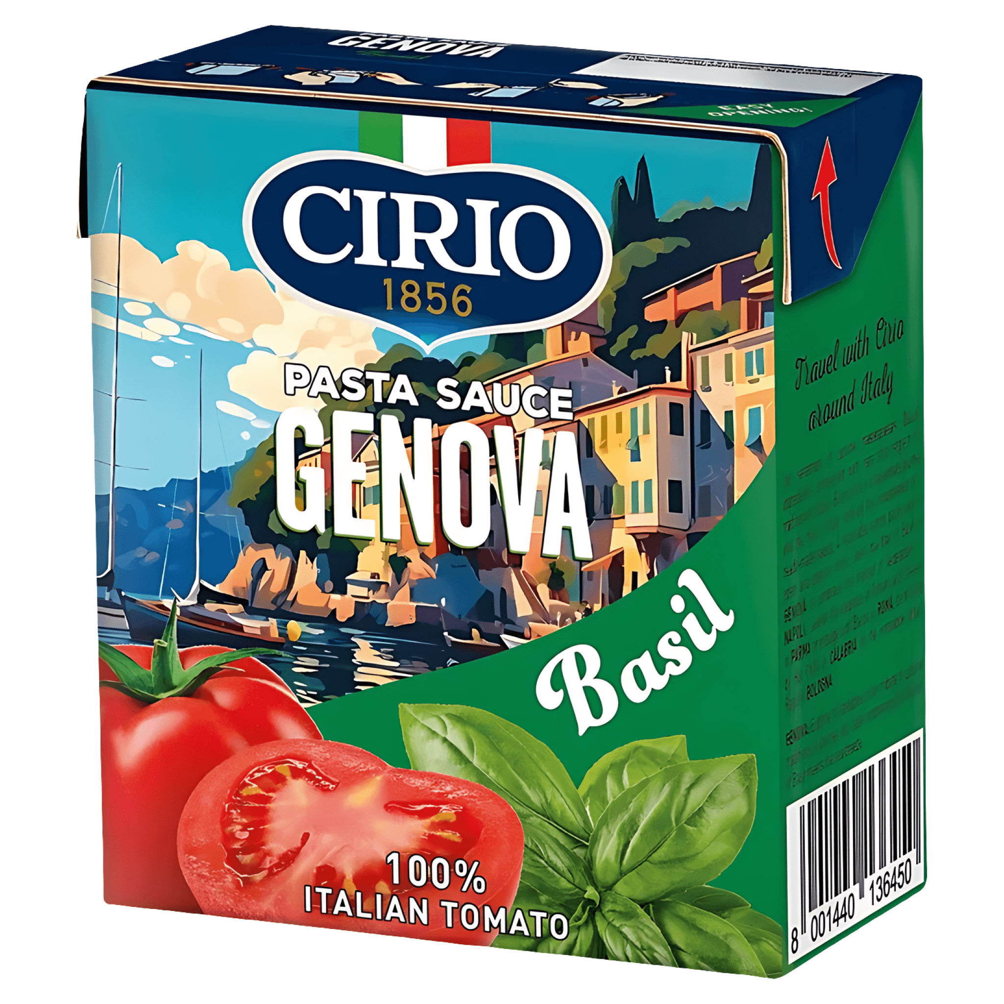 Sos pentru paste cu busuioc Cirio Genova, 340 g