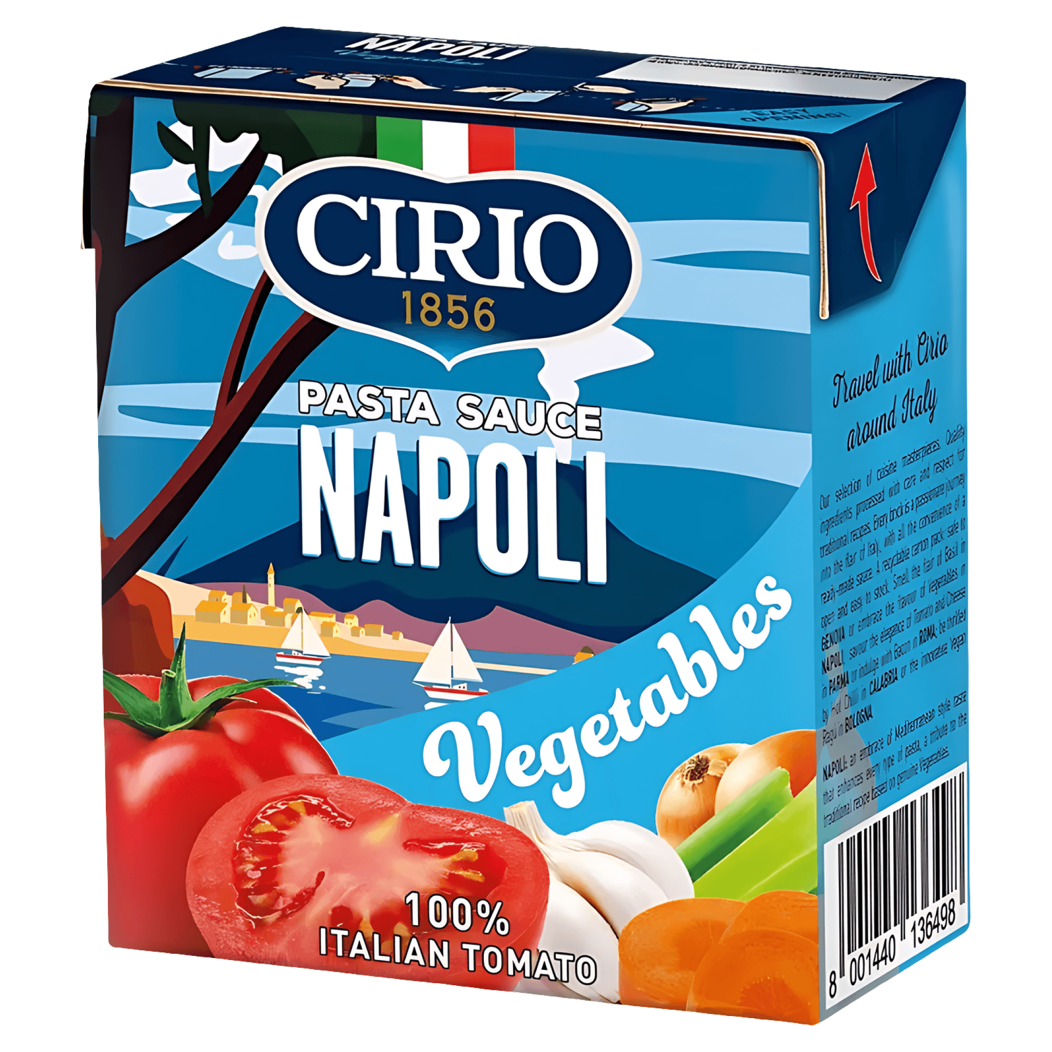 Sos pentru paste cu legume Cirio Napoli, 340 g