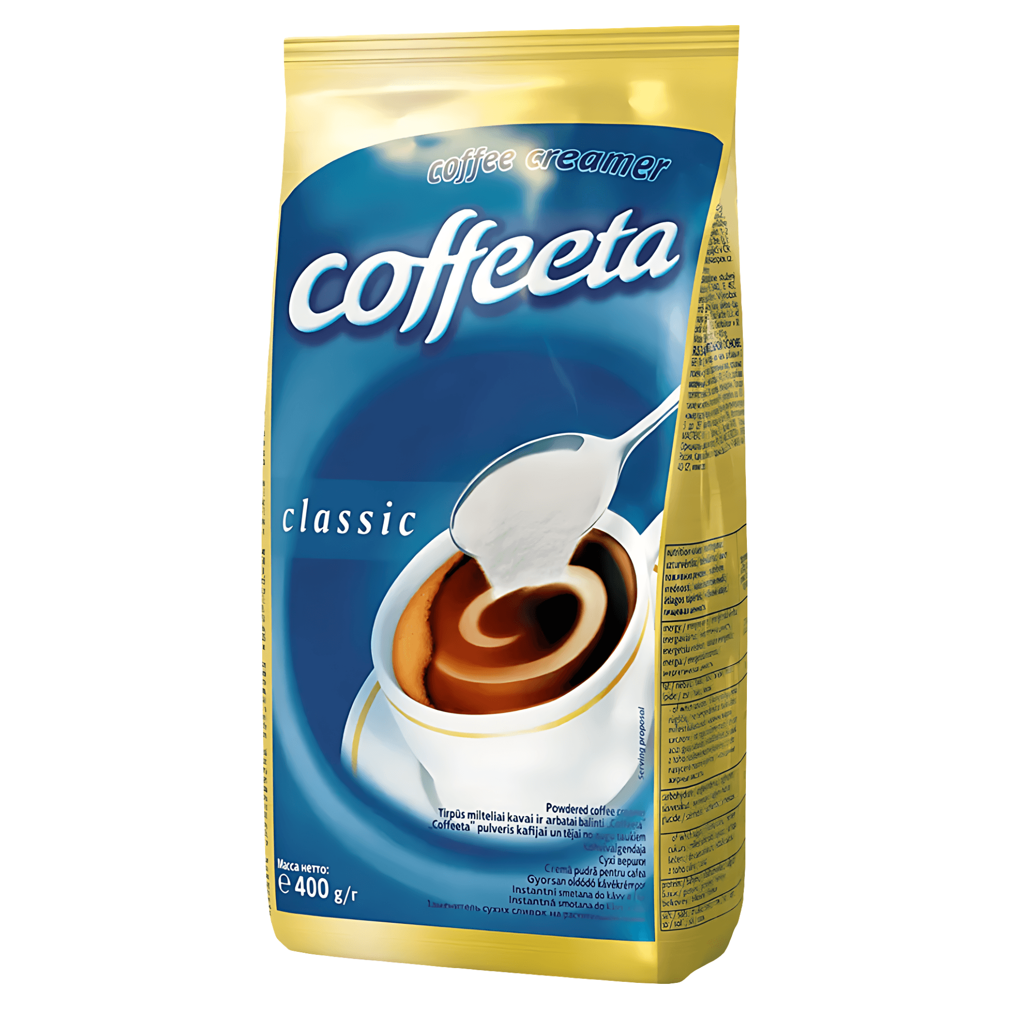 Crema pudra Coffeeta pentru cafea 400 g