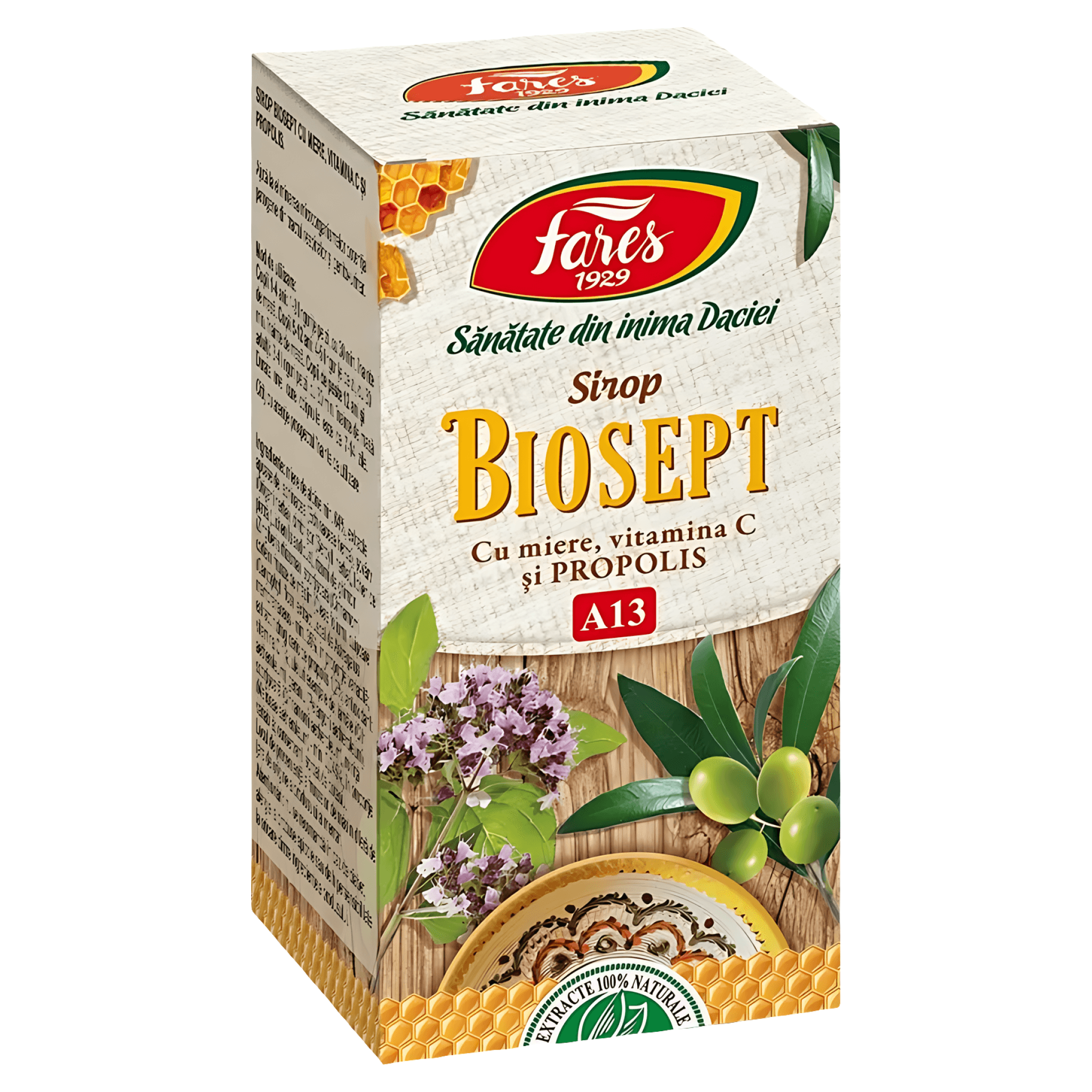 Biosept miere propolis Fares, 100ml