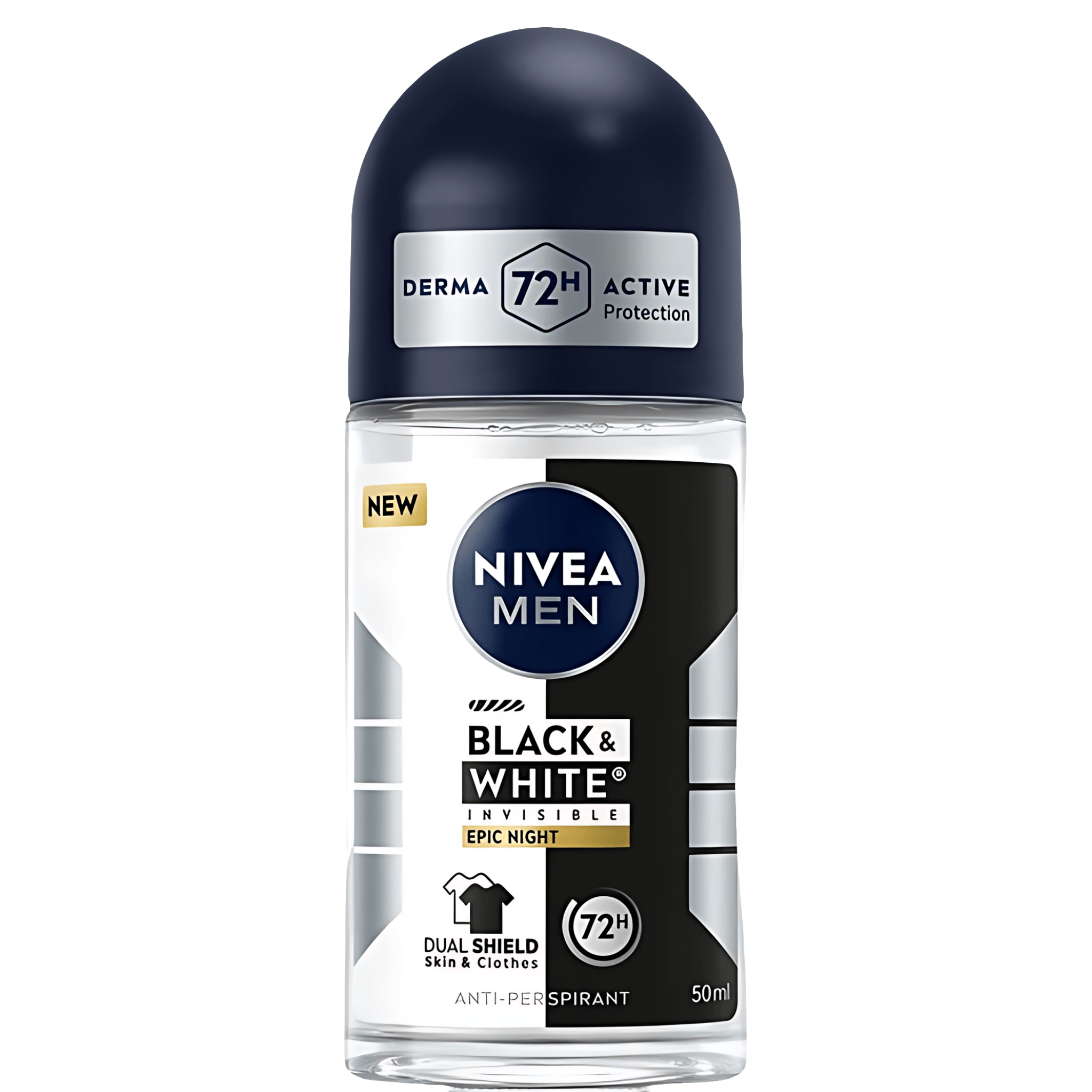 Deodorant roll on Nivea Men Black & White Epic Night, 50 ml
