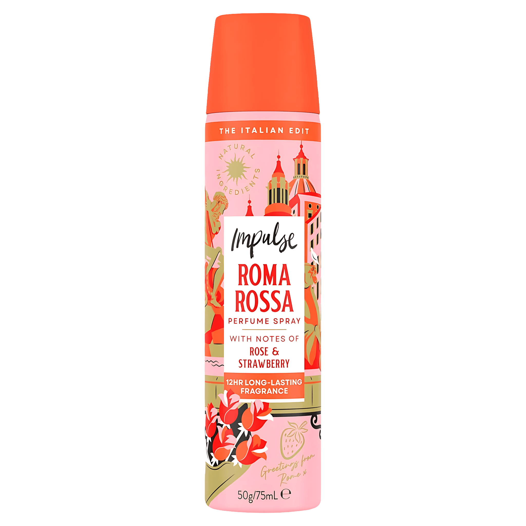 Spray de corp Impulse Roma Rossa, 75 ml