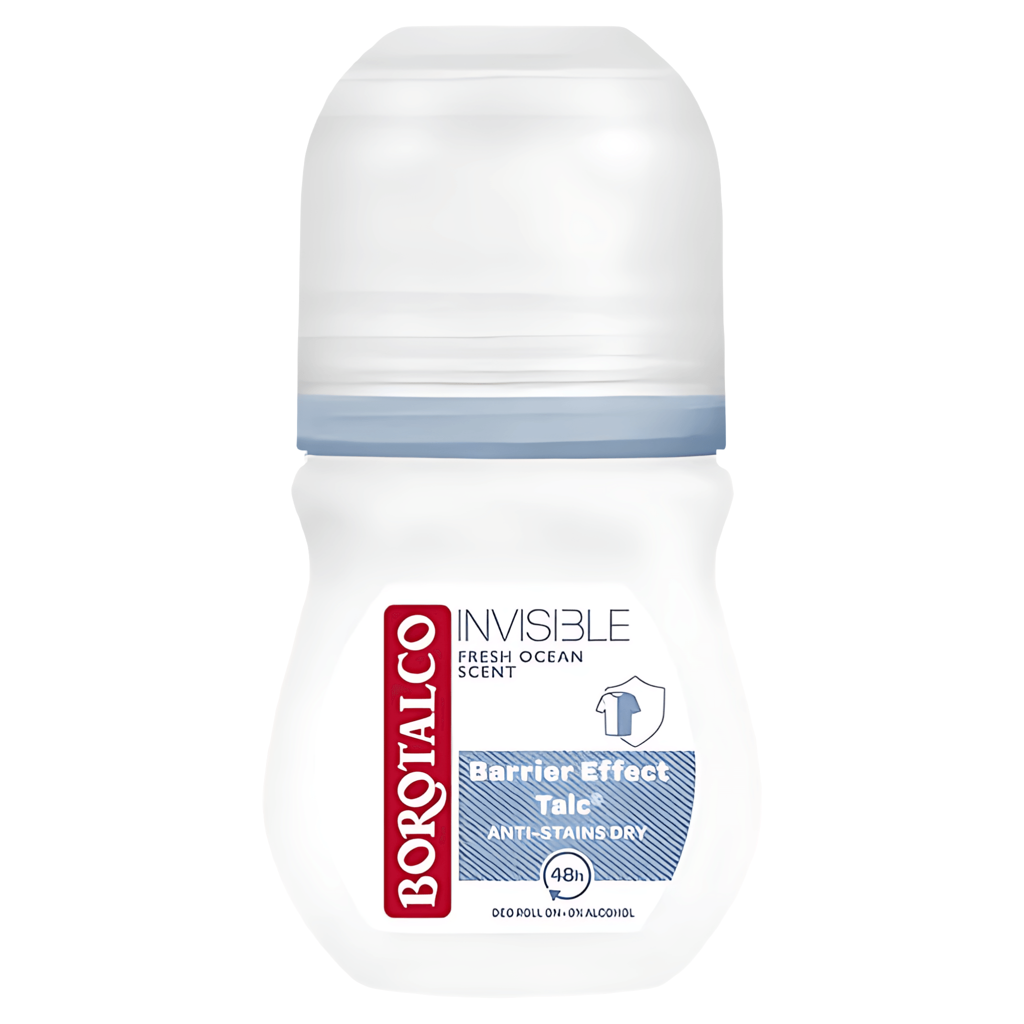 Deodorant roll-on Invisible Fresh Borotalco 50 ml