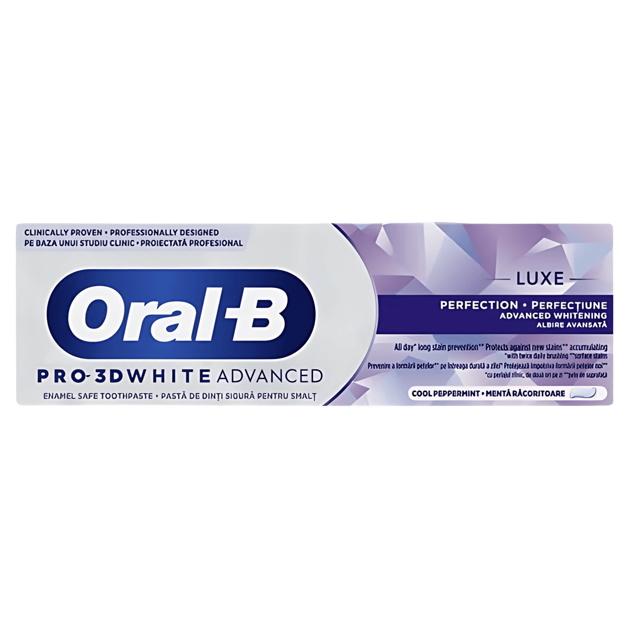 Pasta de dinti Oral-B, 3D White Luxe Perfection, 75 ml