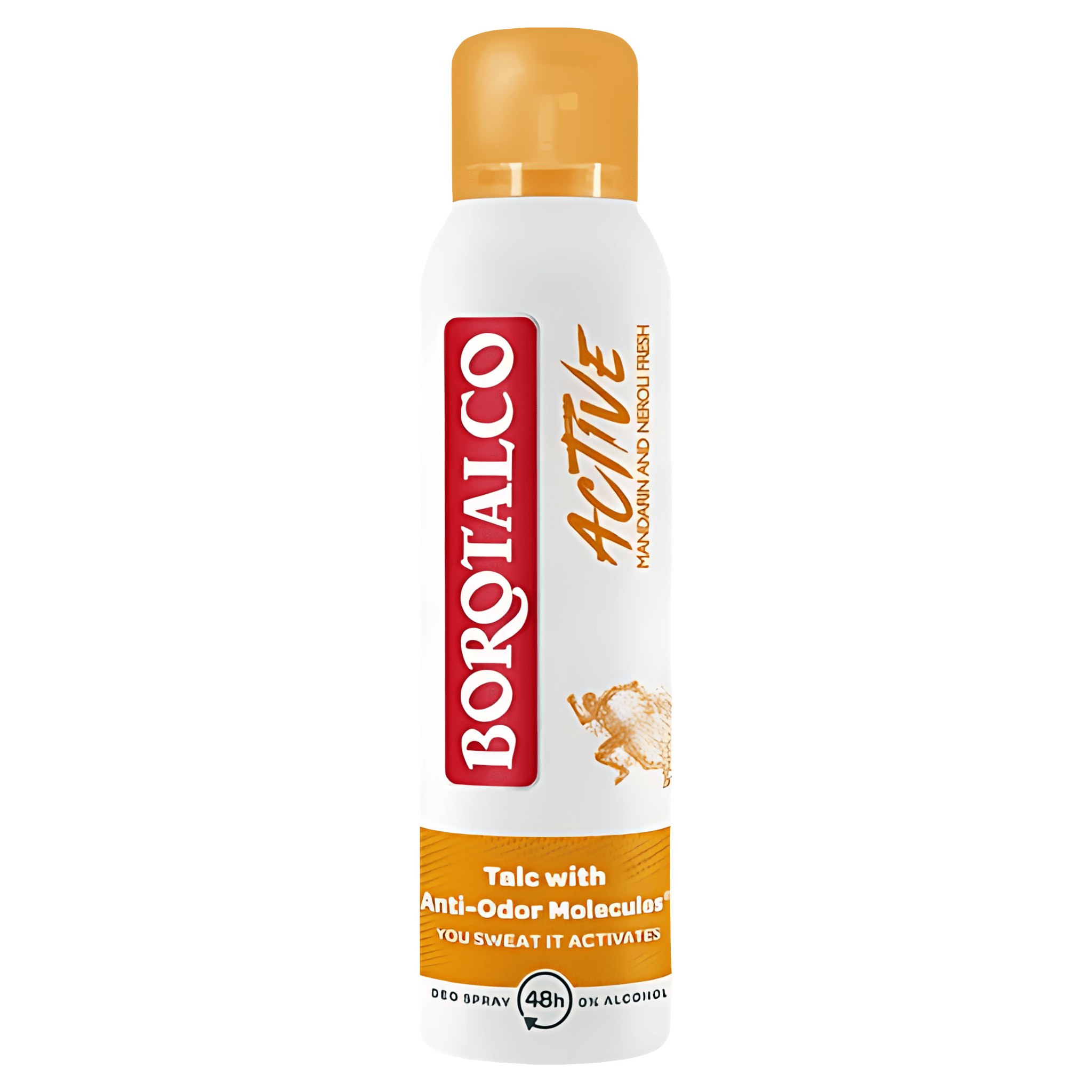 Deodorant spray Active Orange Borotalco 150 ml