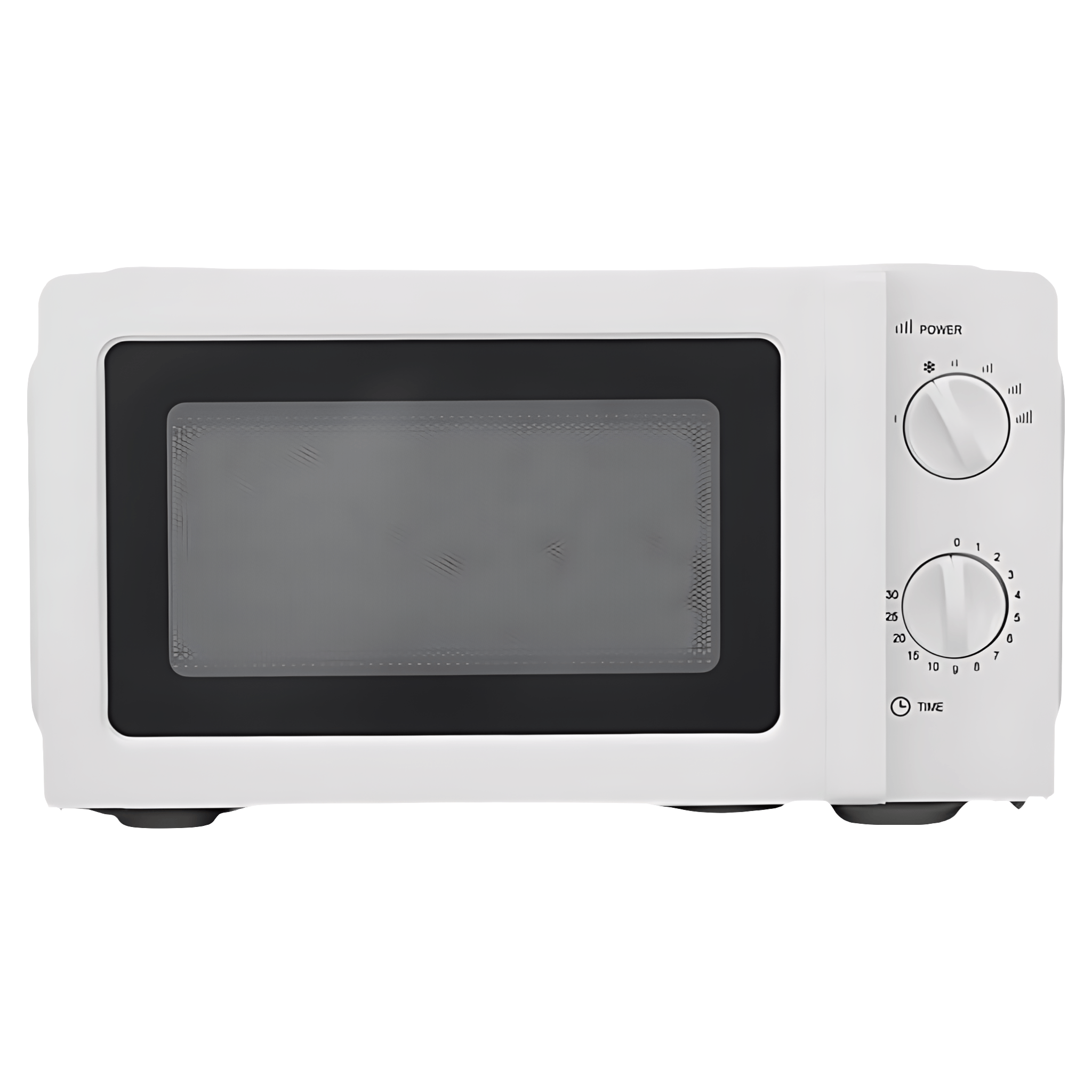 Cuptor cu microunde Pouce, 20 l, 700 W, 6 programe, alb