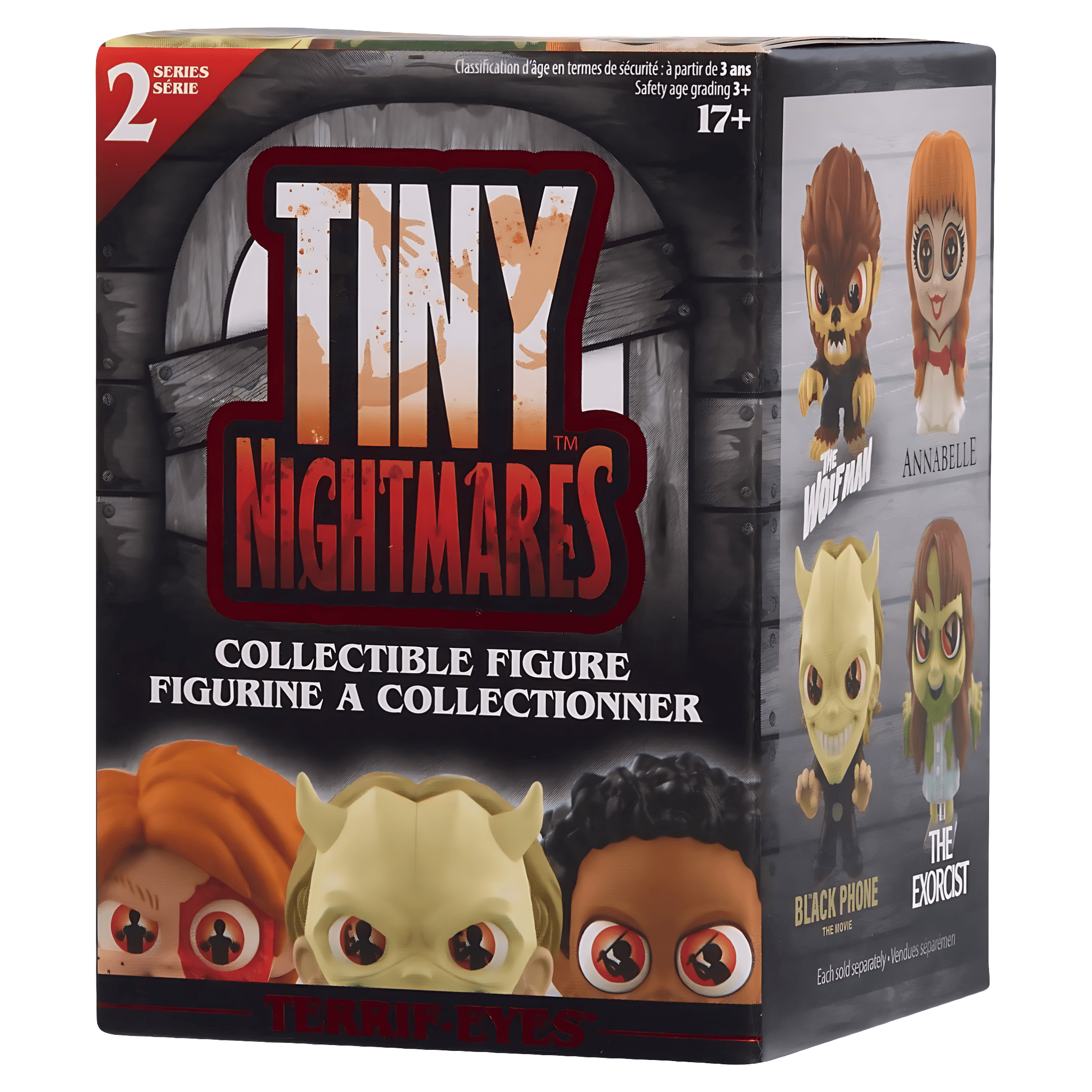 Figurina surpriza Tiny Nightmares, 7 cm, diverse modele