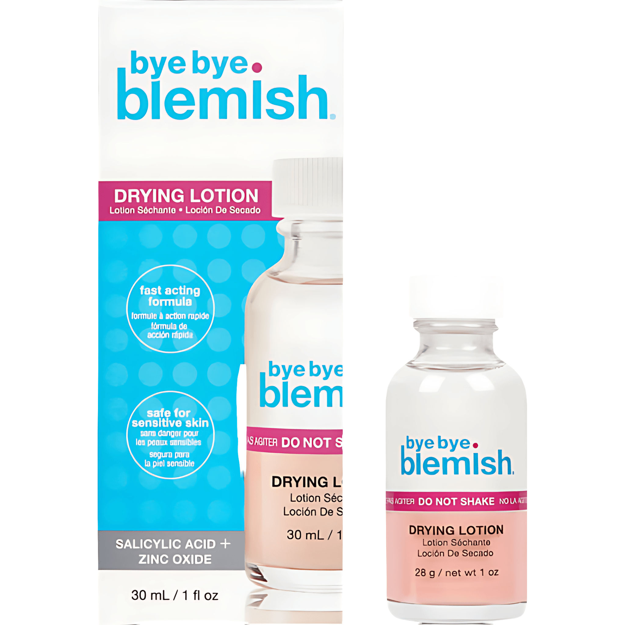 Lotiune pentru uscarea cosurilor Bye Bye Blemish, 30 ml