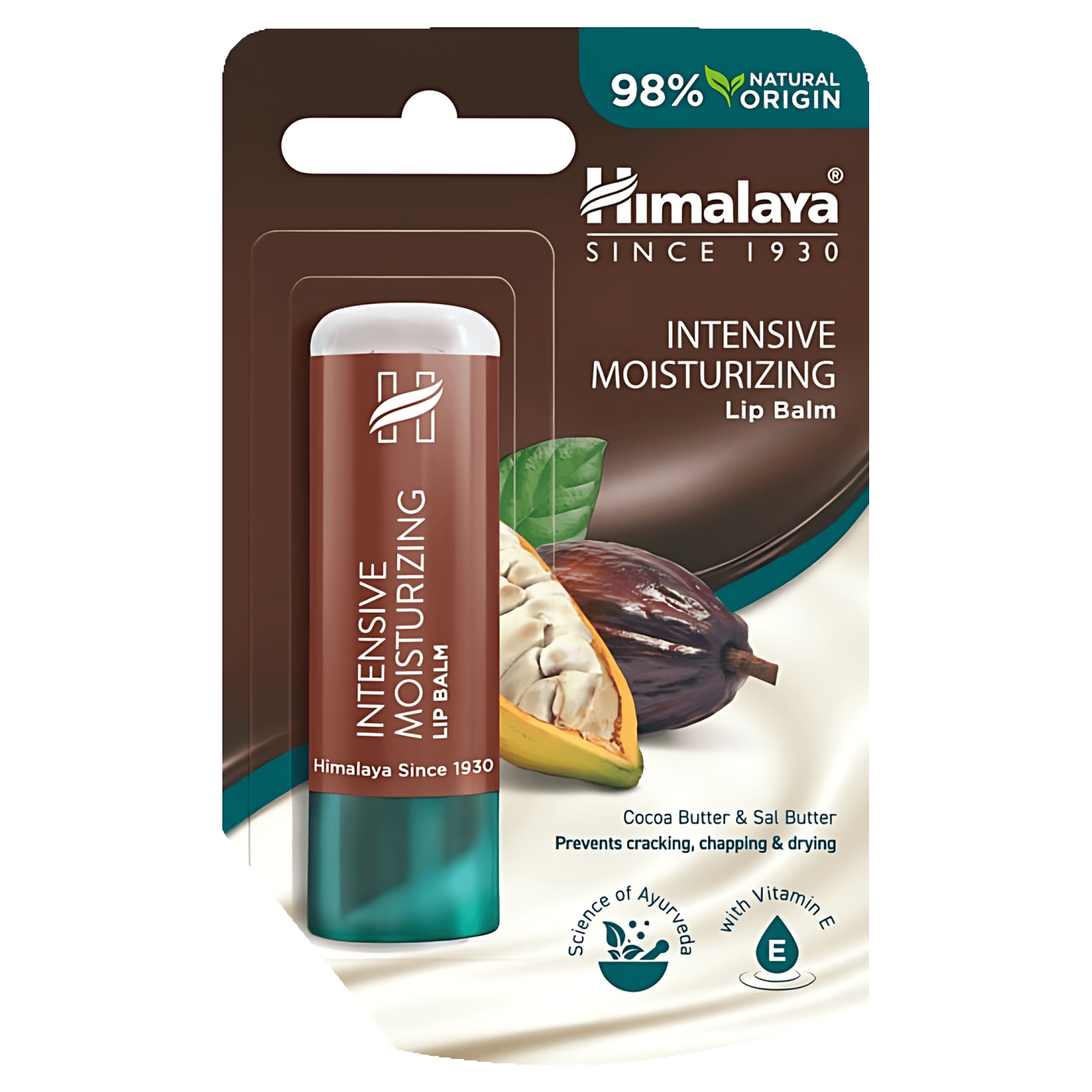 Balsam de buze Himalaya Cocoa Butter, 4.5 g