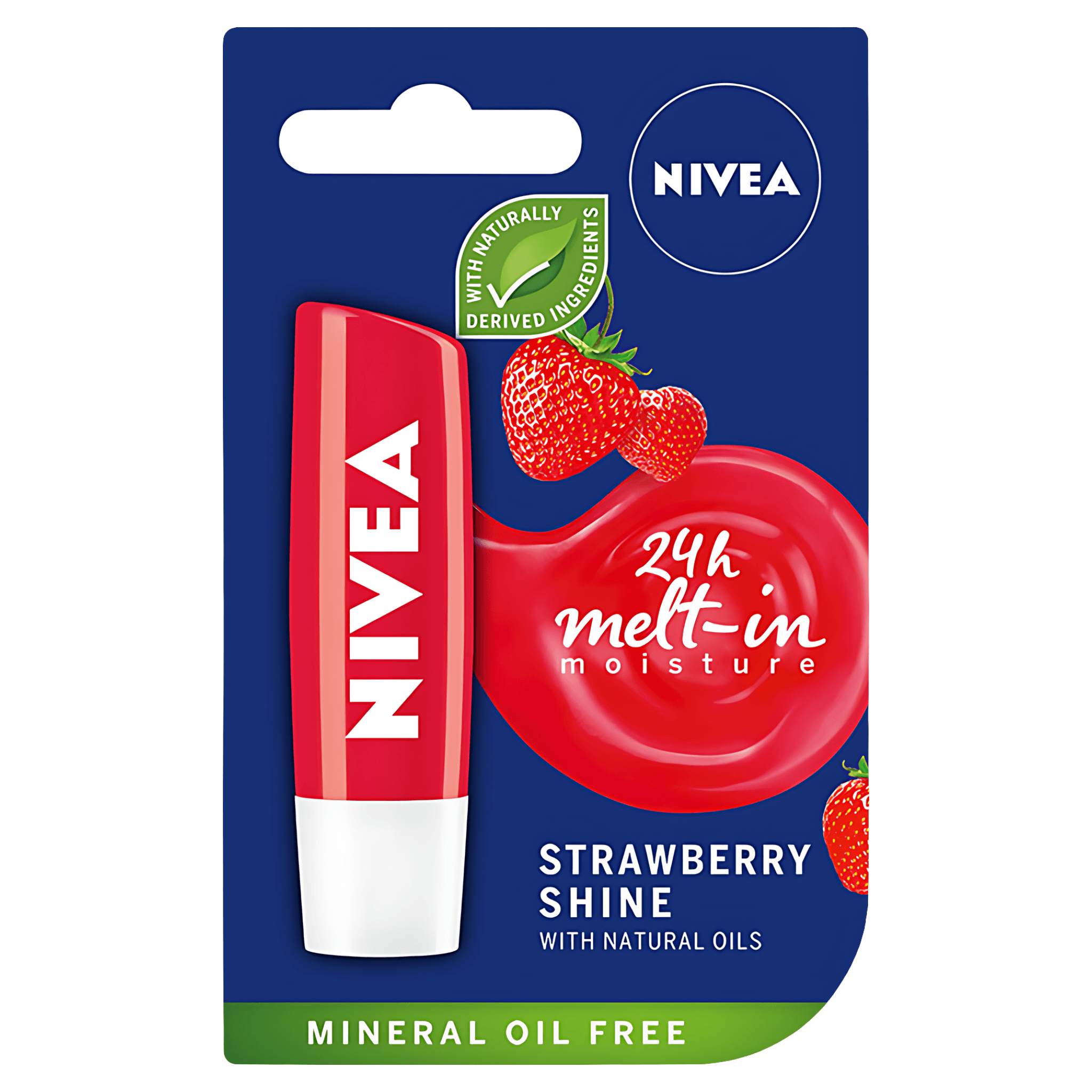 Balsam de buze Nivea Fruity Shine Strawberry 4.8 g