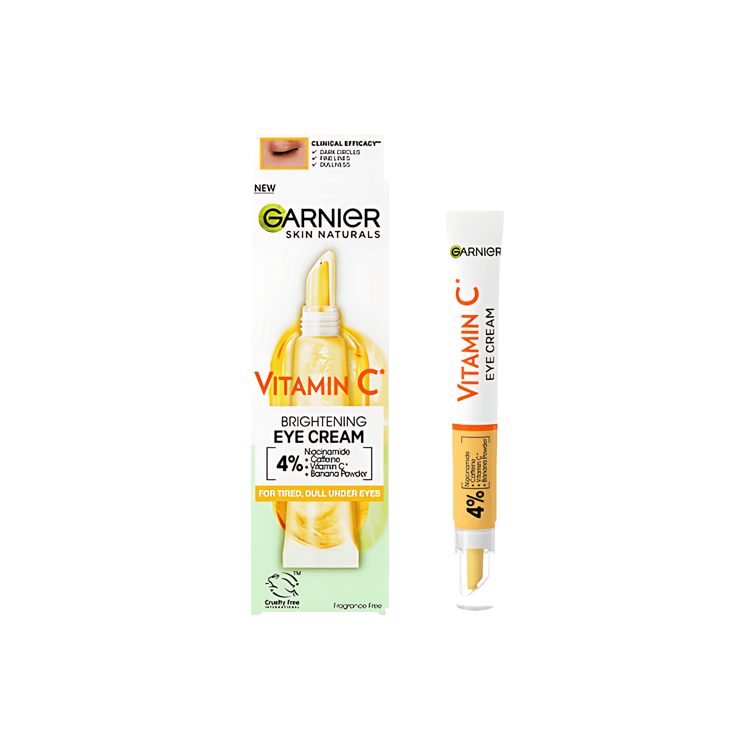 Crema de ochi Garnier Skin Naturals Vitamic C, efect de iluminare, 15 ml