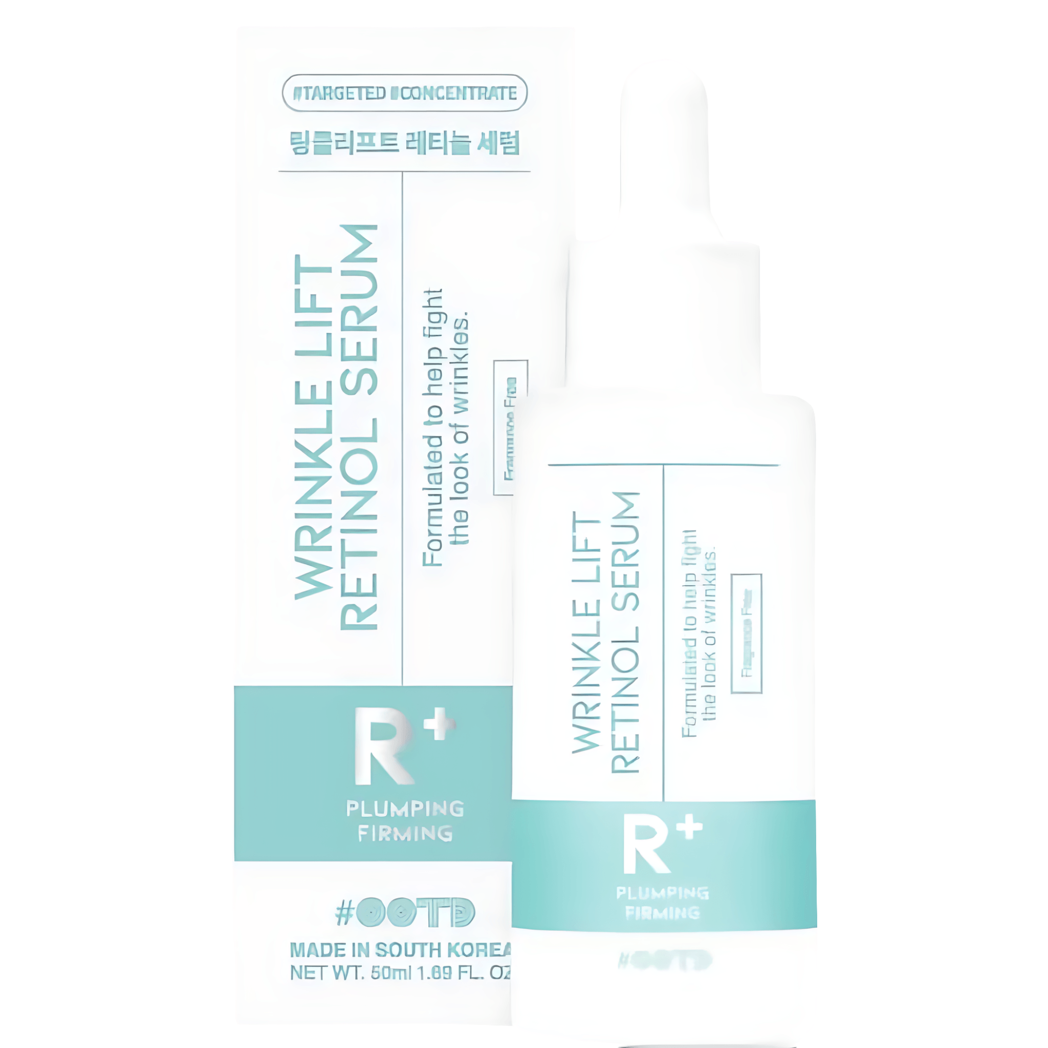 Serum anti-rid pentru fermitate cu retinol #OOTD, 50 ml