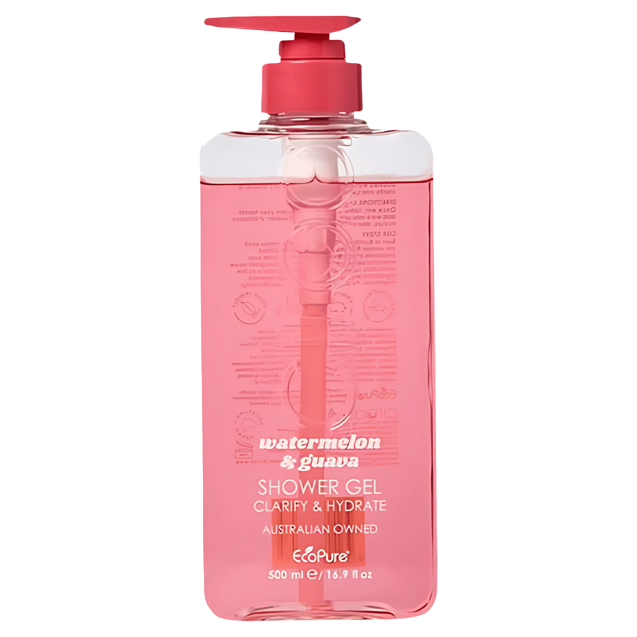 Gel de dus cu pepene verde si guava Ciroa, 500 ml
