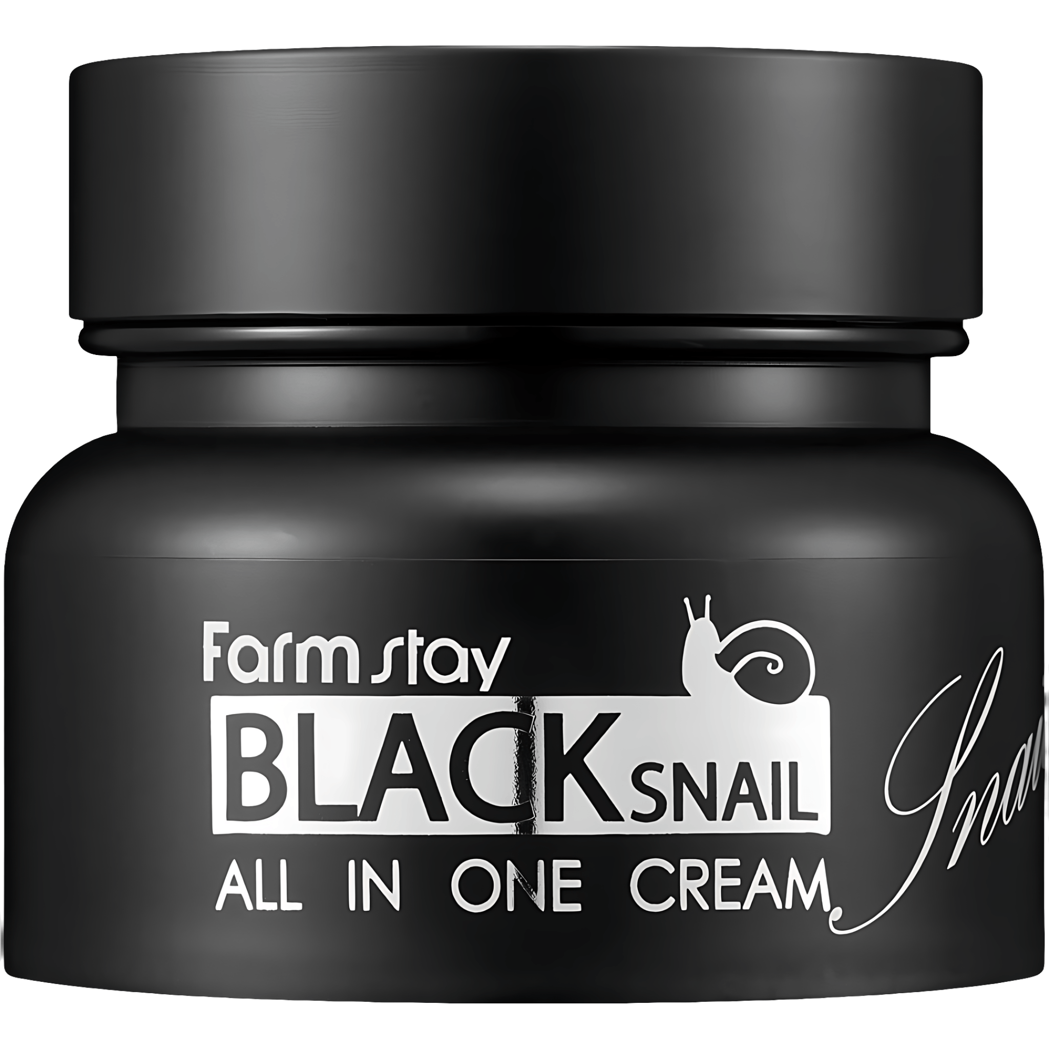 Crema de fata cu mucina de melc negru Farmstay Black Snail, 100 ml