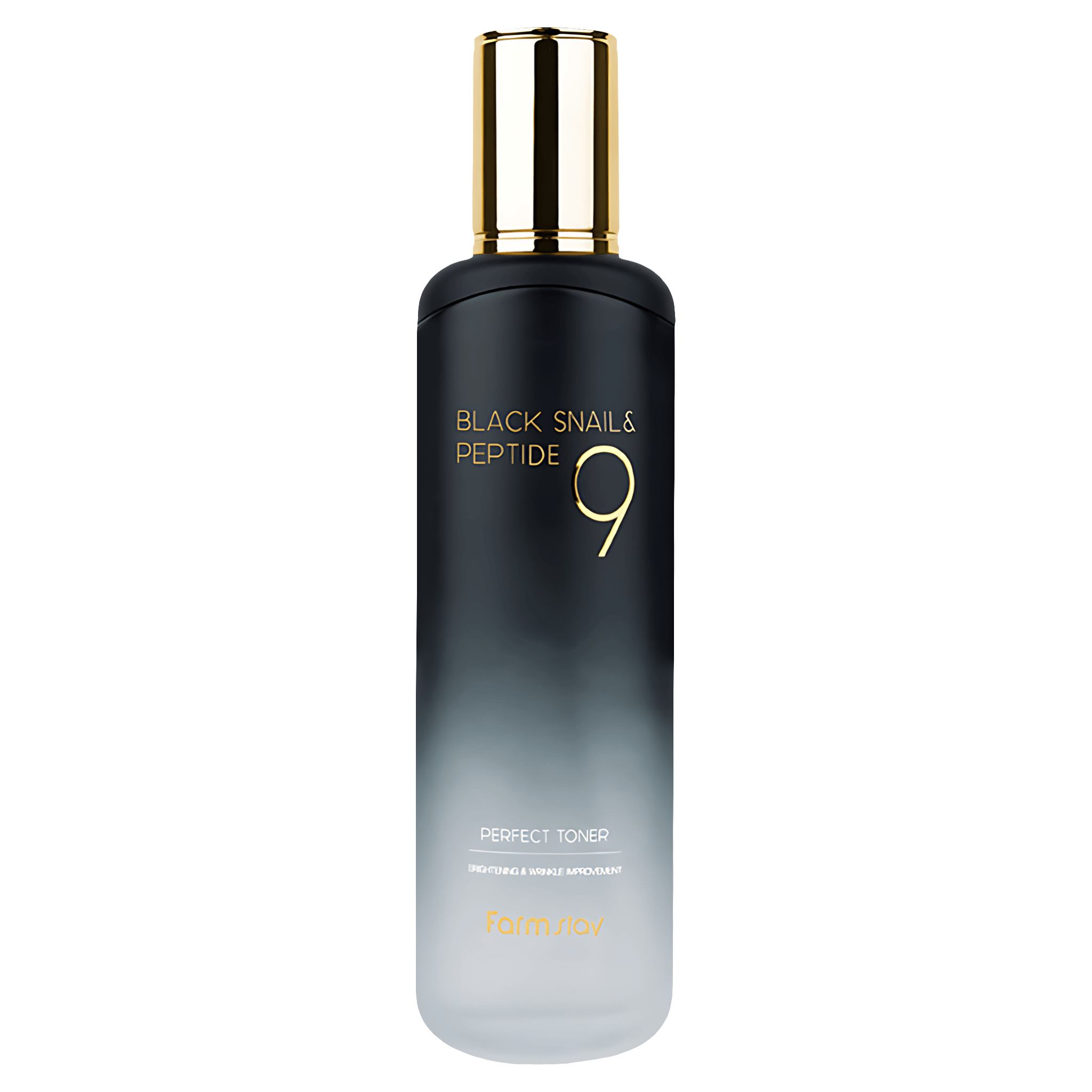 Toner hidratant pentru fata cu extract de melc negru si peptide Farmstay Black Snail, 120 ml