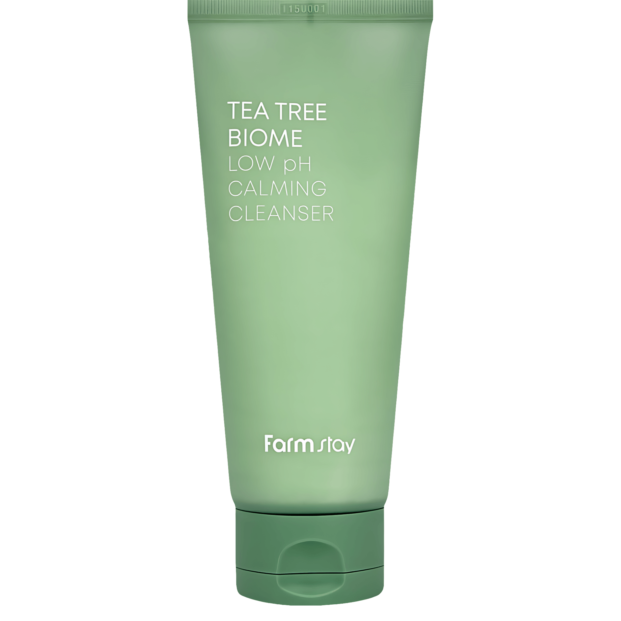 Lotiune calmanta de curatare a pielii cu pH scazut, cu extract de ceai verde Farmstay Tea Tree Biome, 180 ml