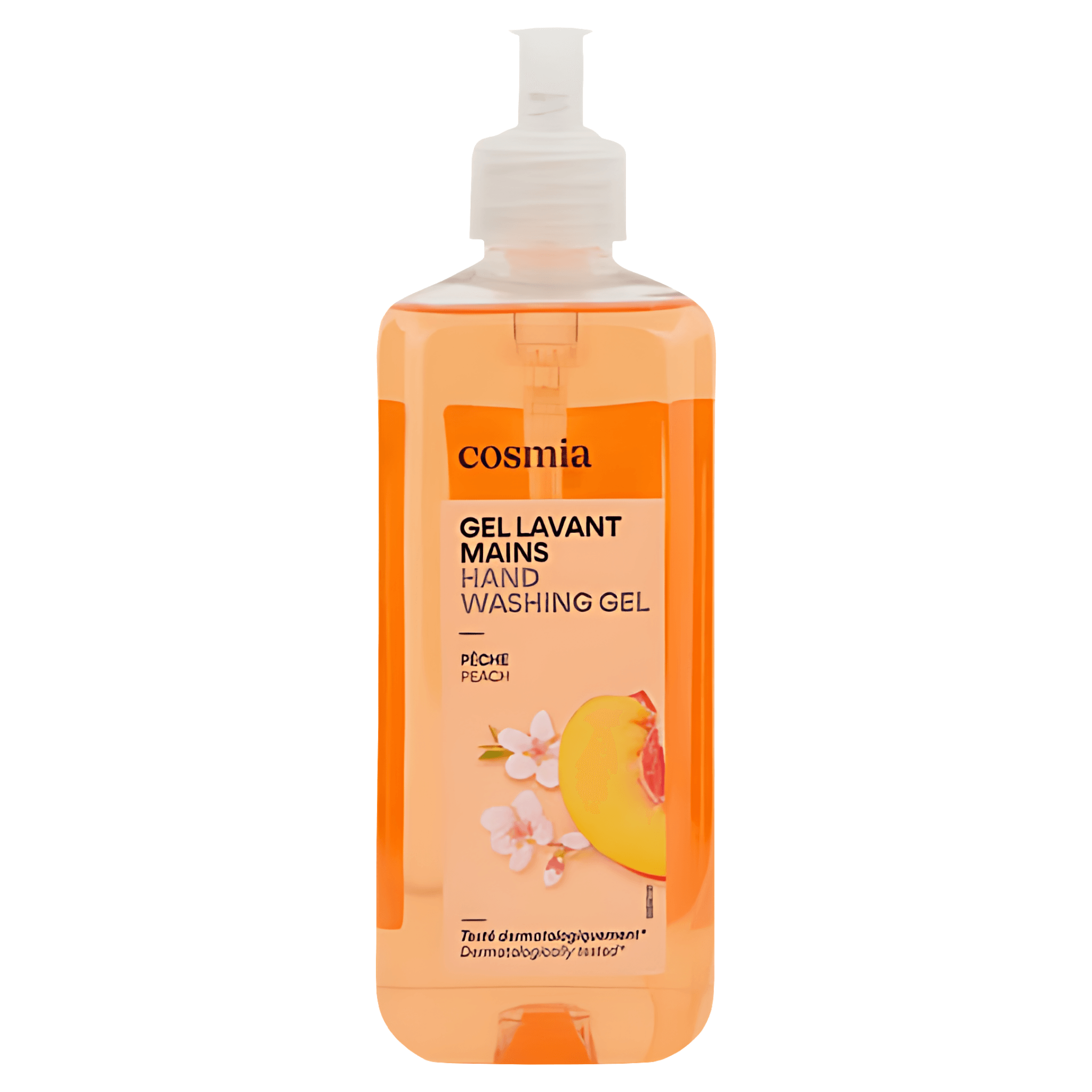 Sapun lichid cu parfum de piersica Cosmia, 500 ml