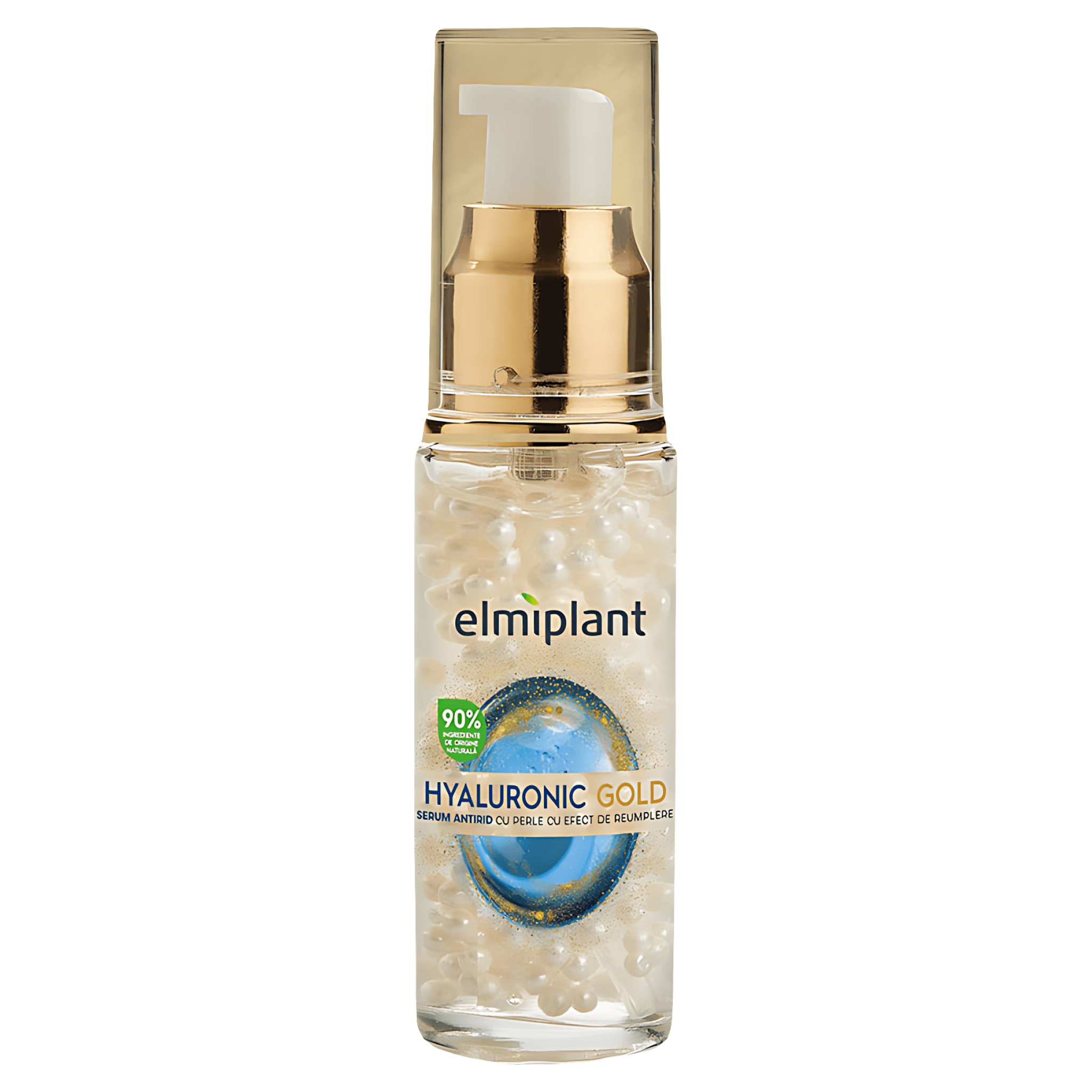 Ser pentru fata Elmiplant Hyaluronic Gold, 30 ml