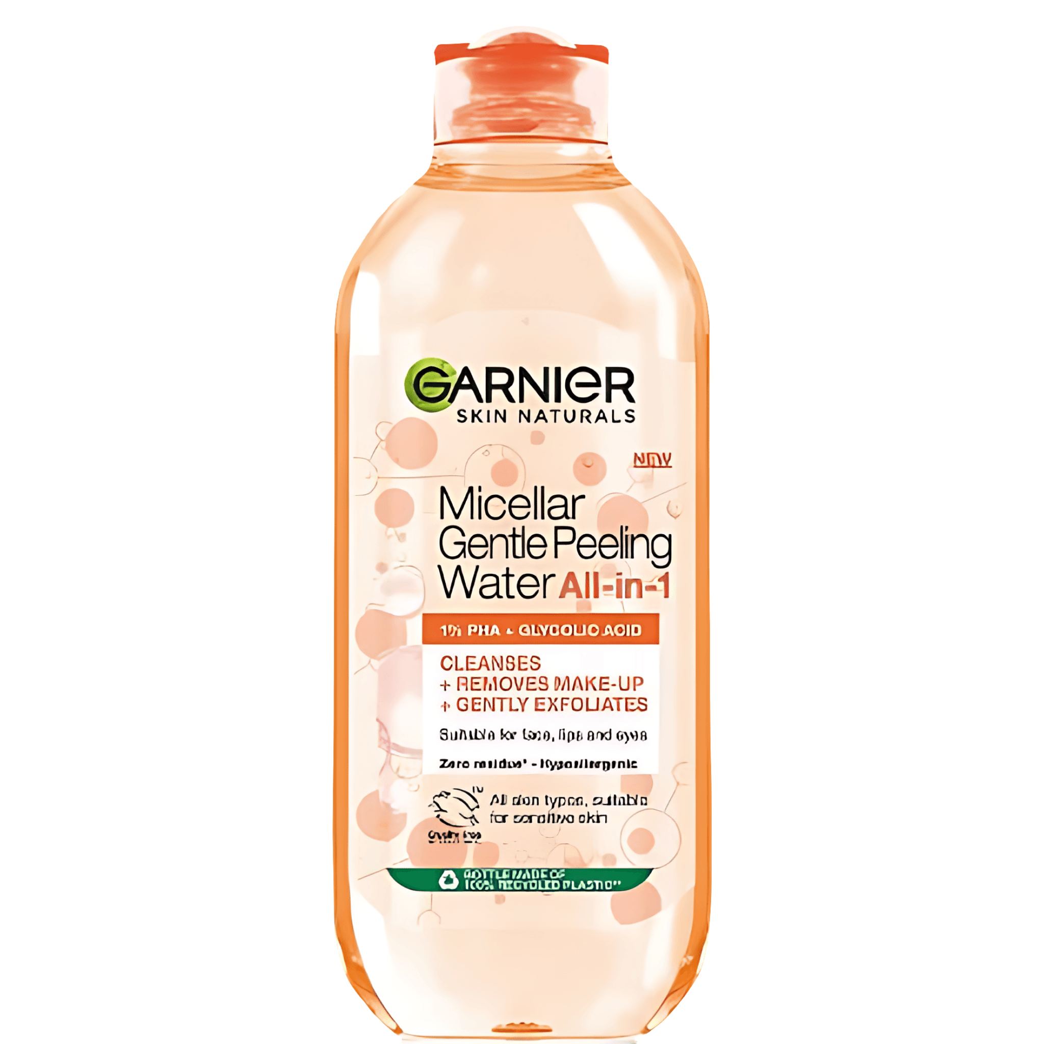 Apa micelara Garnier Skin Naturals, efect exfoliant, 400 ml