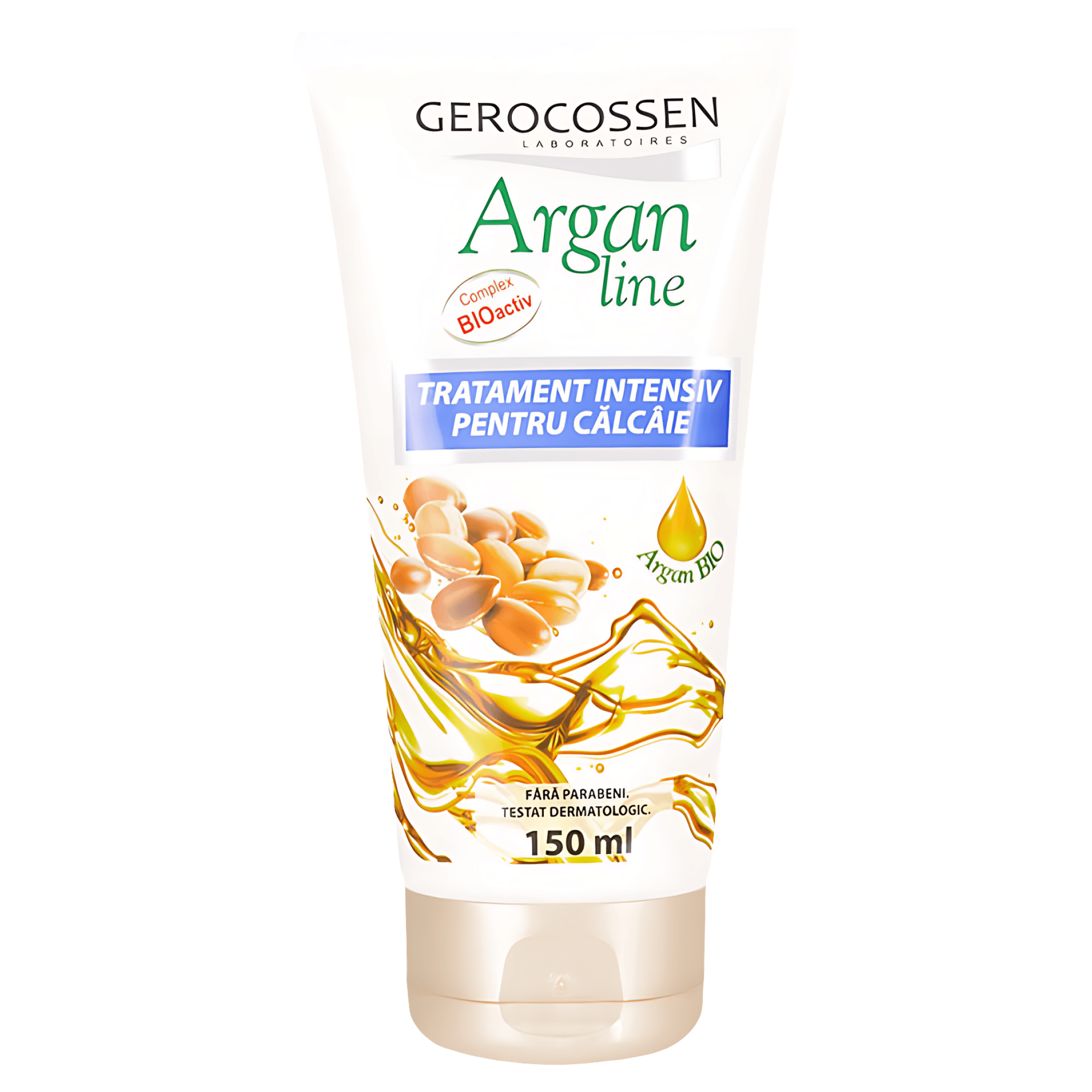 Tratament Intensiv pentru calcaie  Gerocossen Argan Line cu ulei de Argan organic si 10% Uree, 150 ml