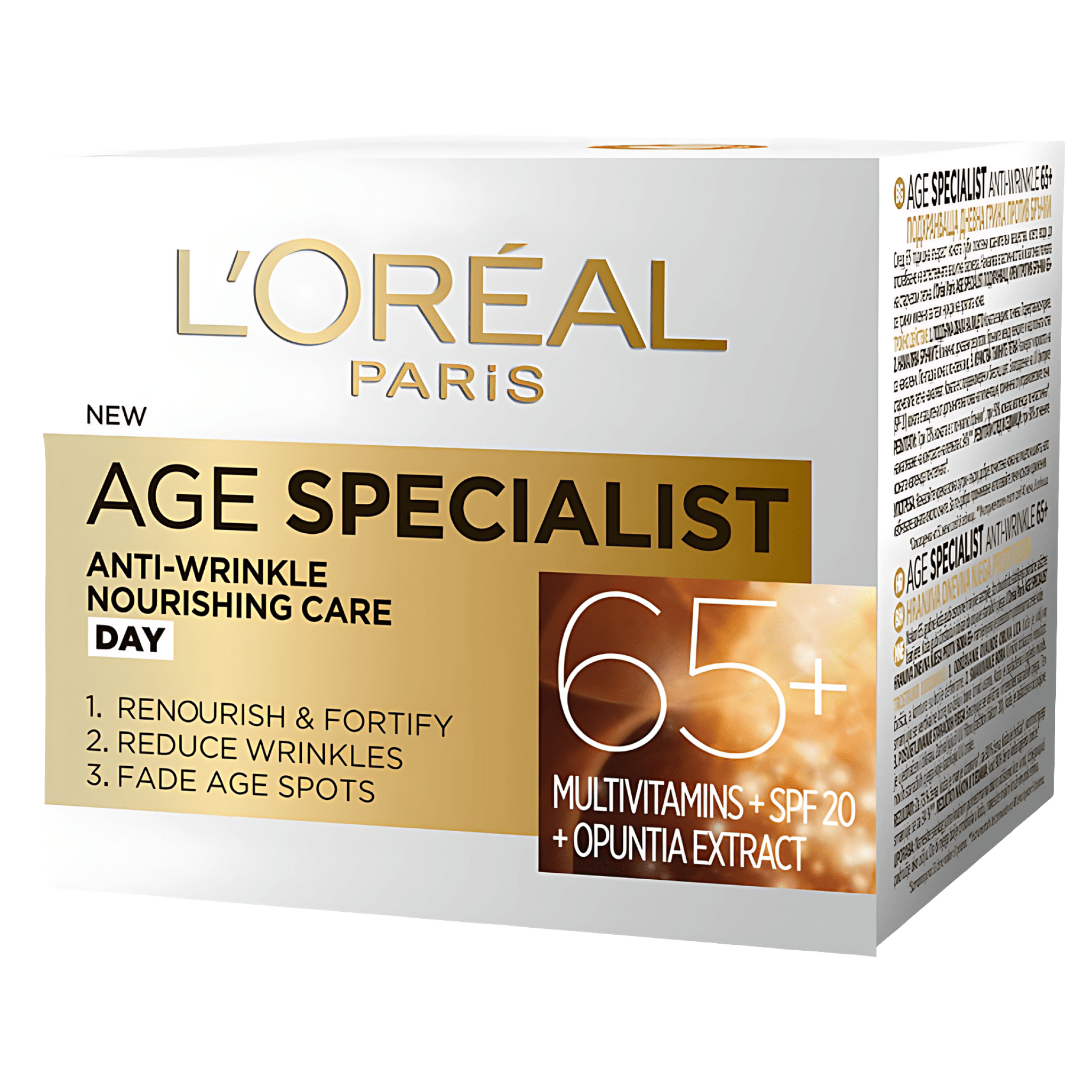 Crema antirid pentru fata L'Oreal Paris Age Specialist 65+ de zi 50 ml