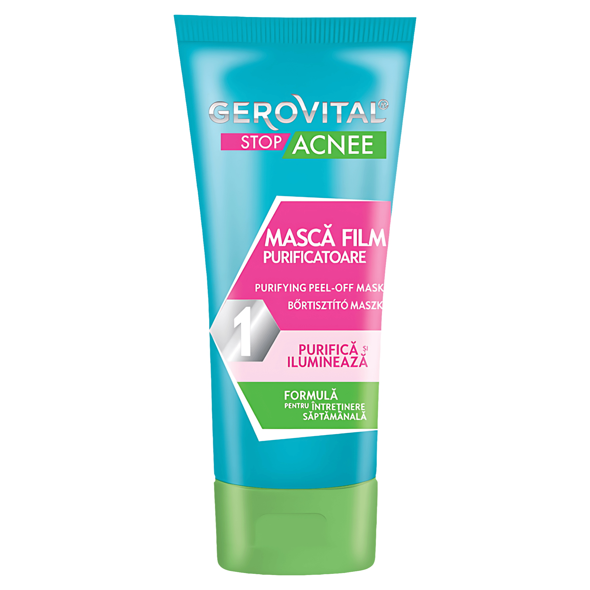 Masca film purificatoare Gerovital stop acnee 100ml