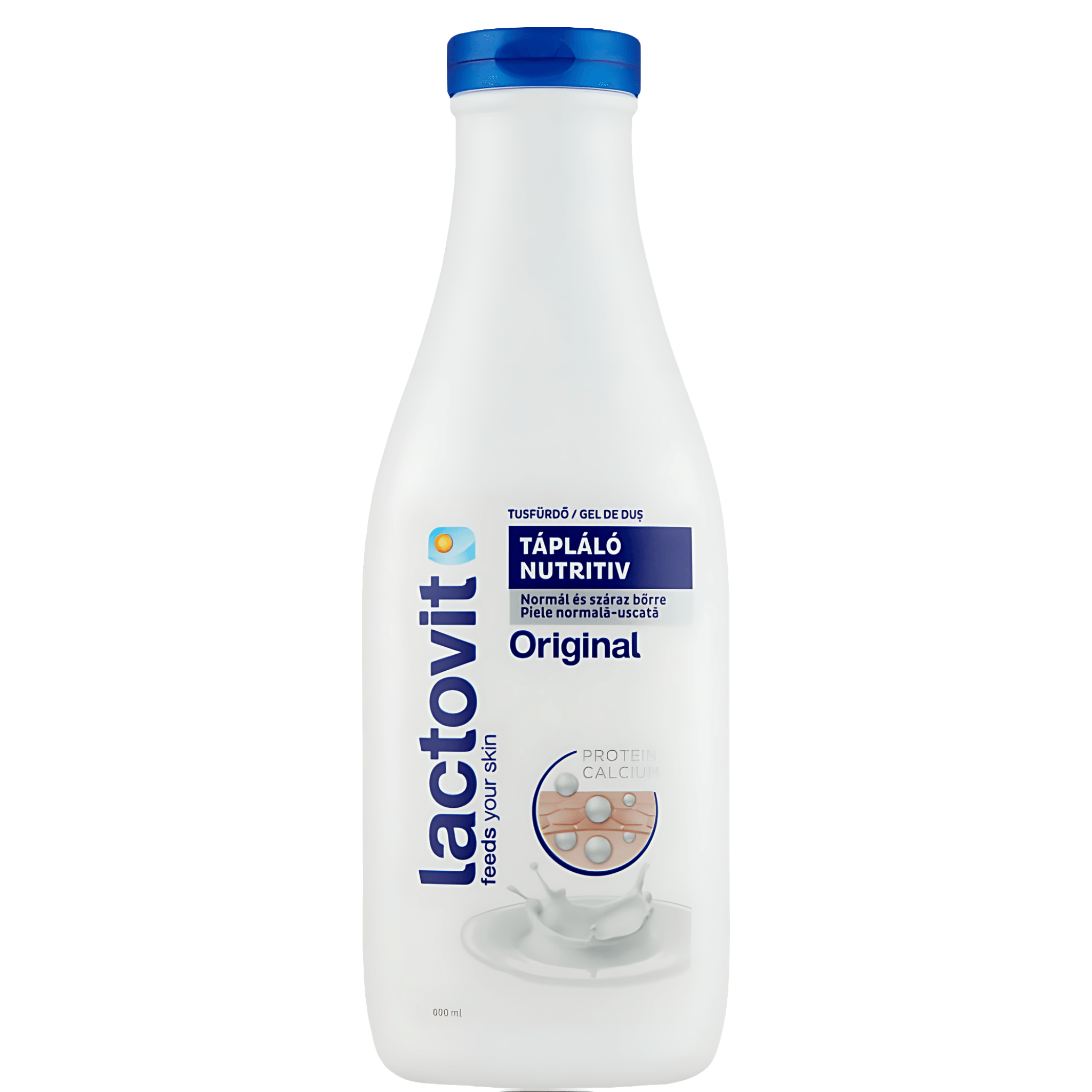 Gel de dus nutritiv Lactovit Original, 600 ml