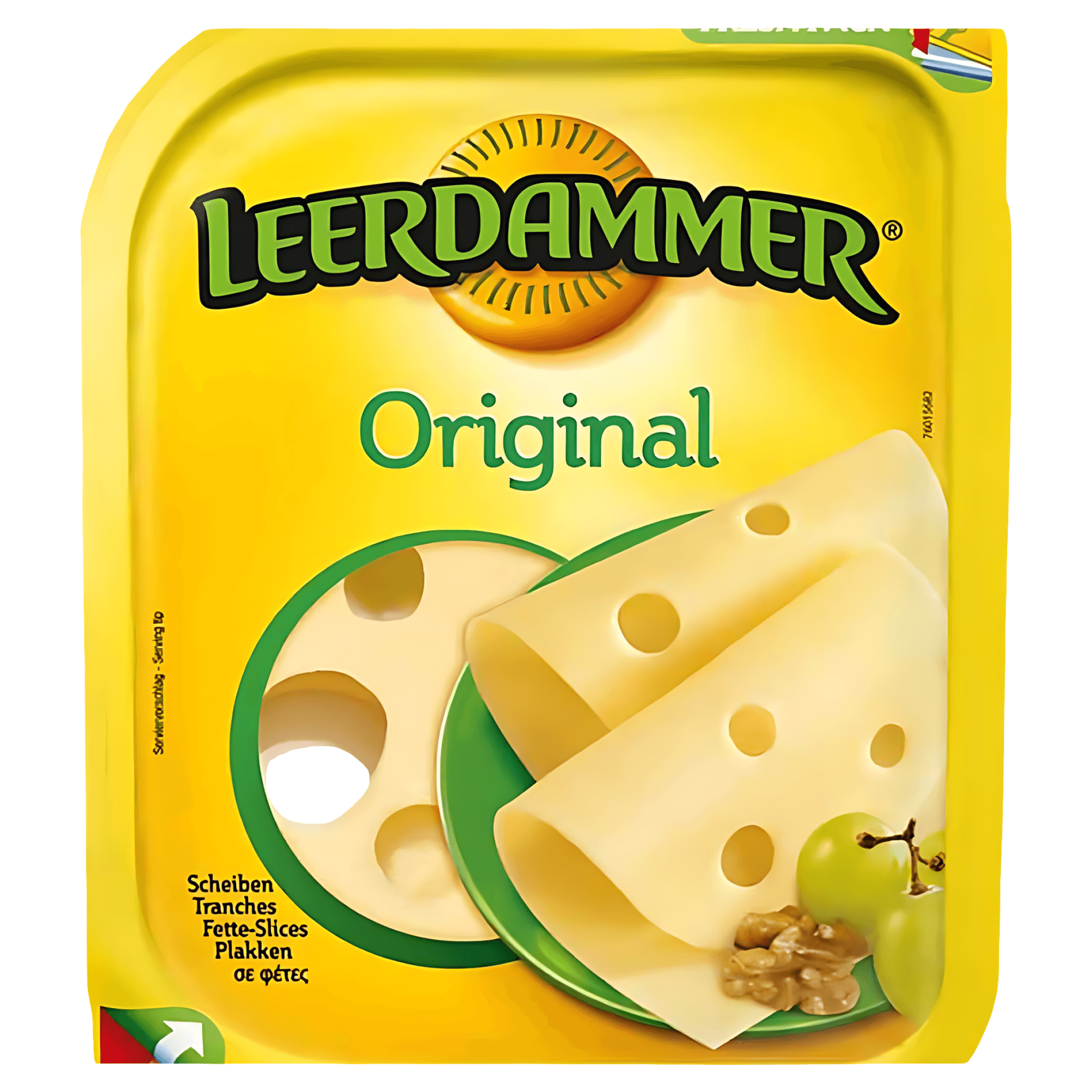 Branza olandeza Leerdammer Original, 100 g