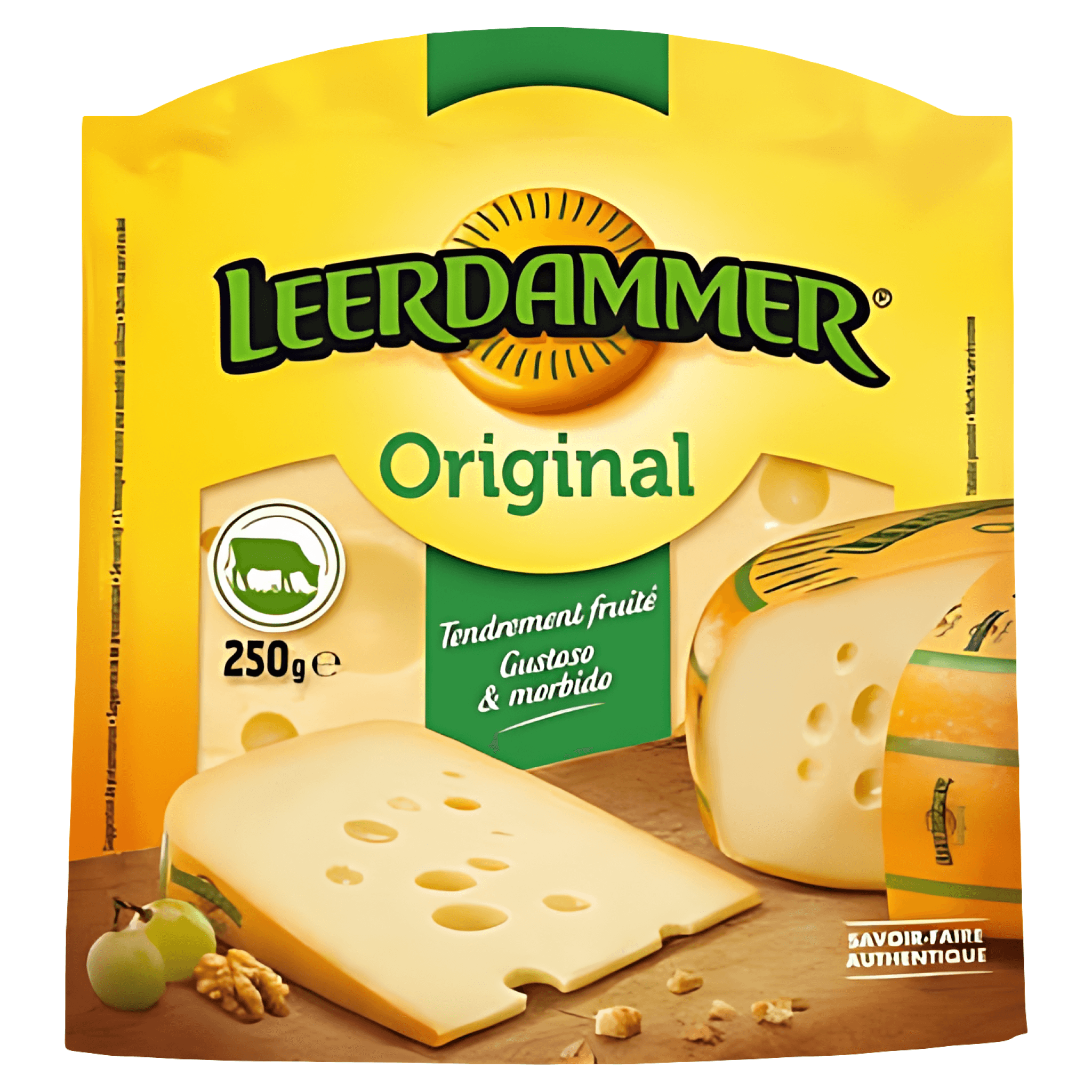 Branza maturata Leerdammer Original, 250 g