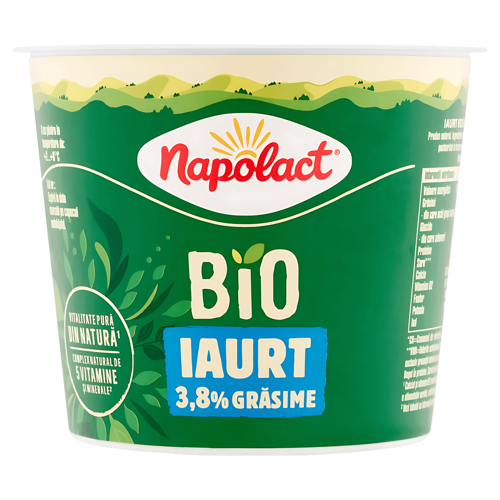 Iaurt Napolact BIO 3.8% grasime, 300 g