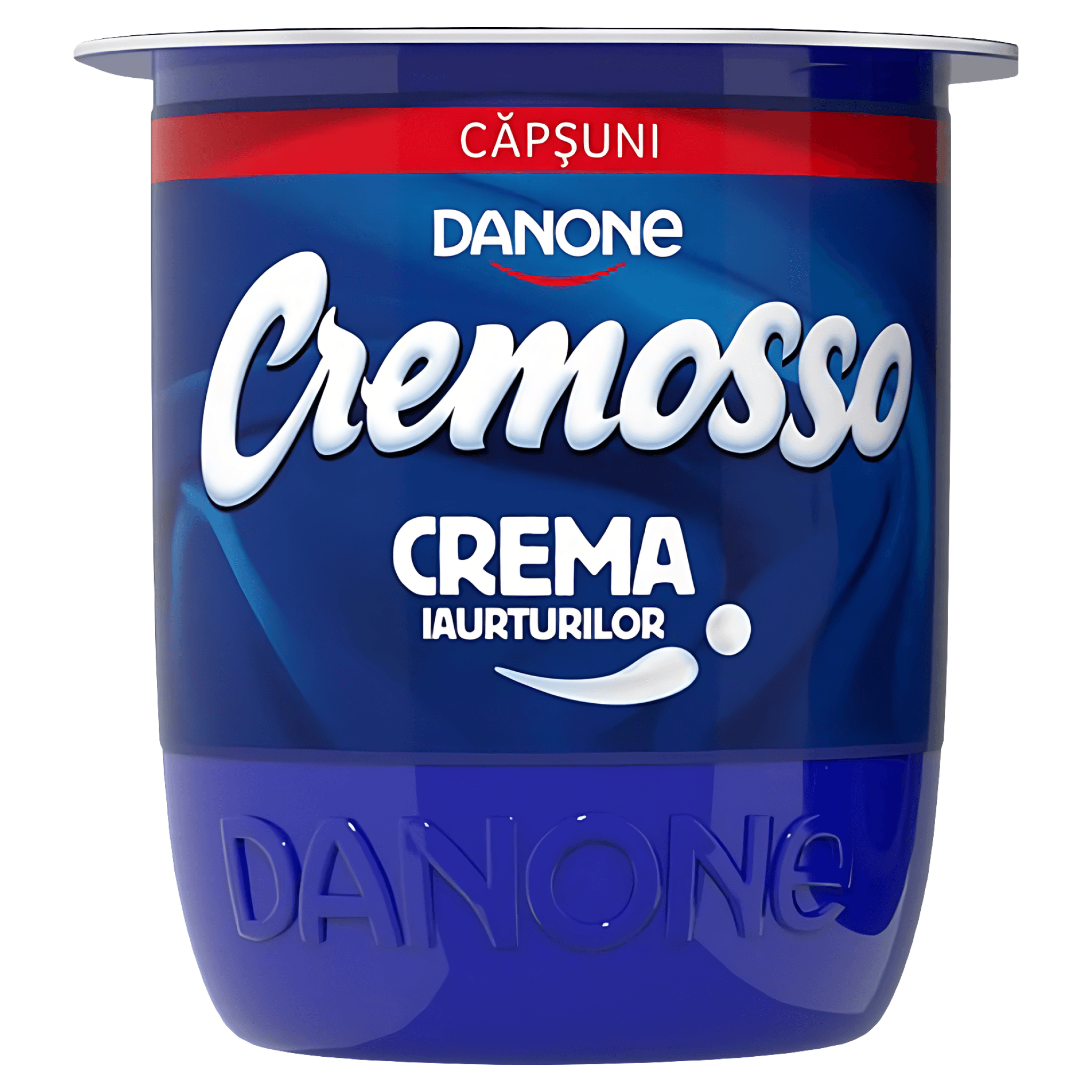 Iaurt cu capsuni Danone Cremosso, 125 g