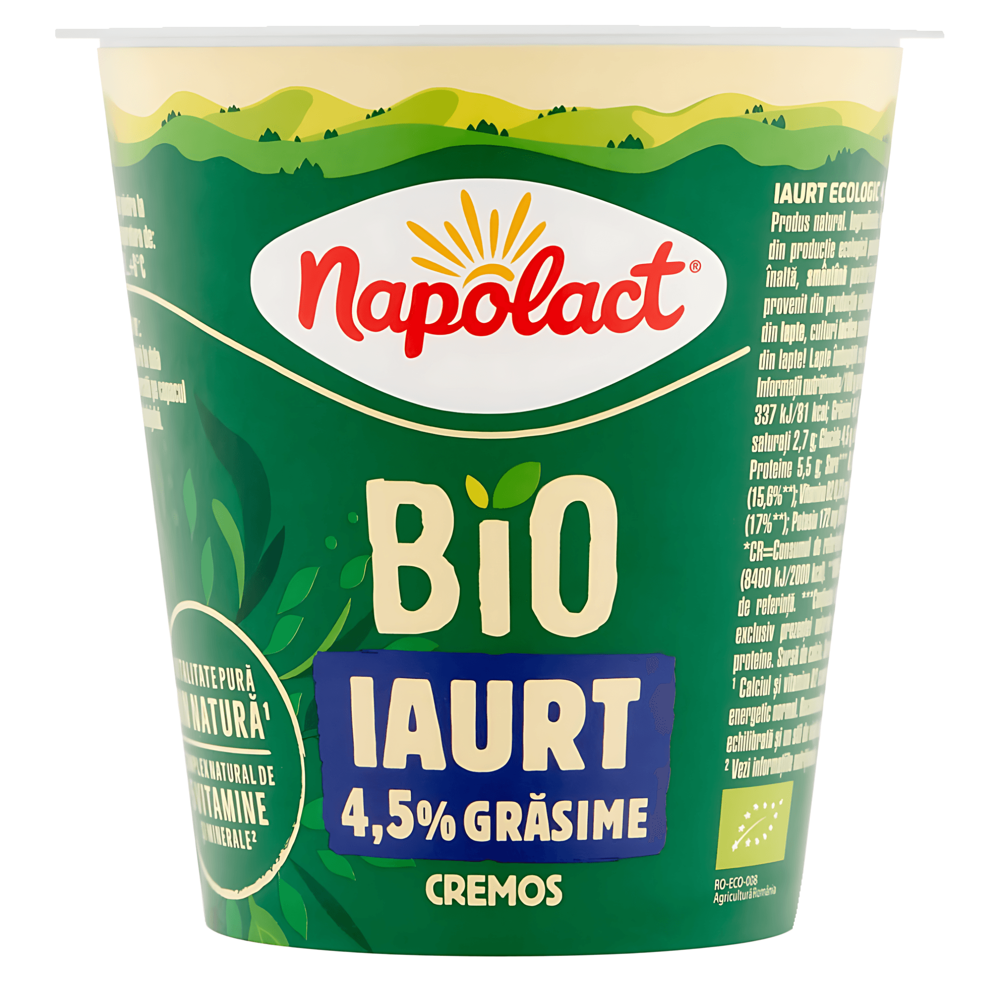 Iaurt cremos BIO Napolact, 140 g