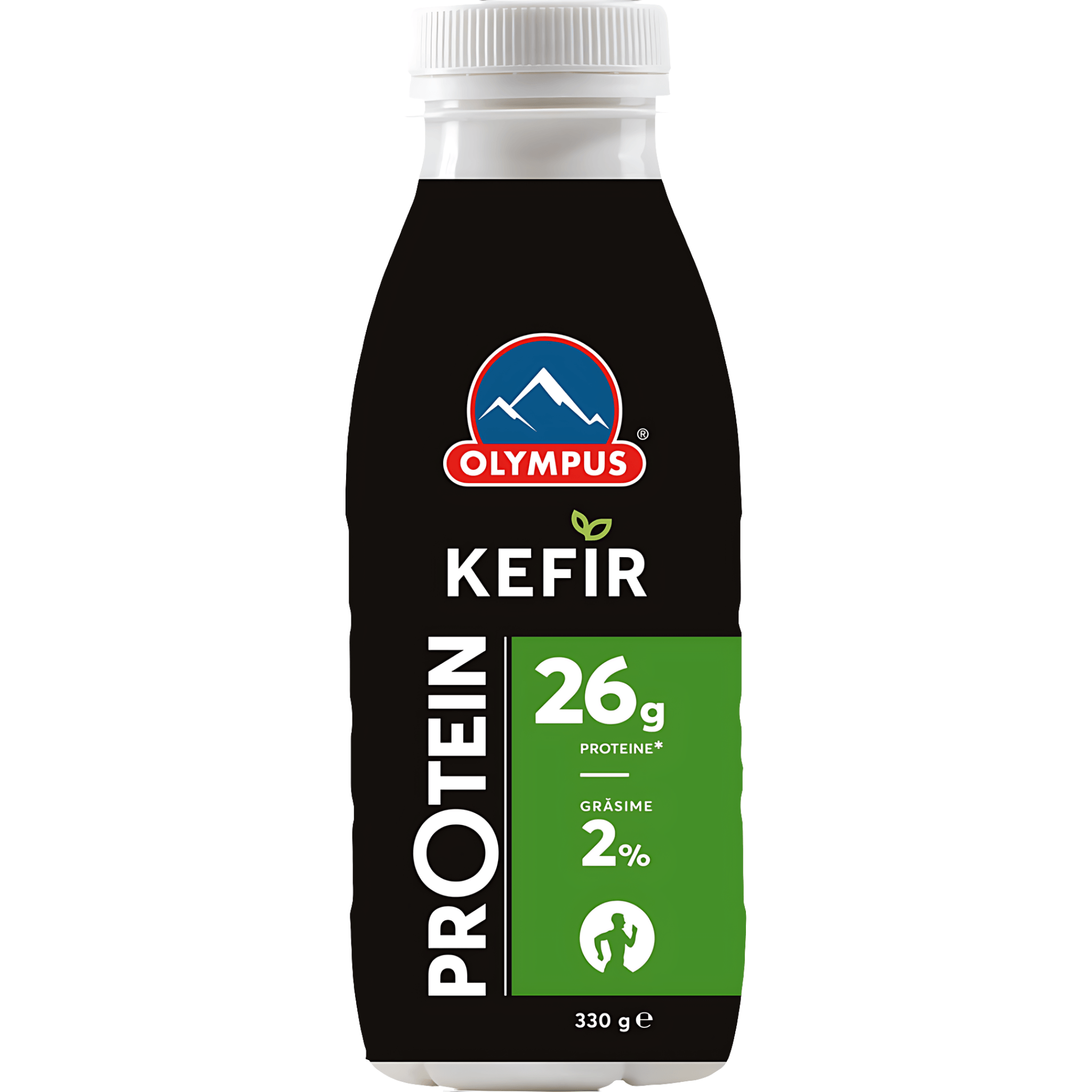 Kefir Olympus High Protein, 2% grasime, 330 g