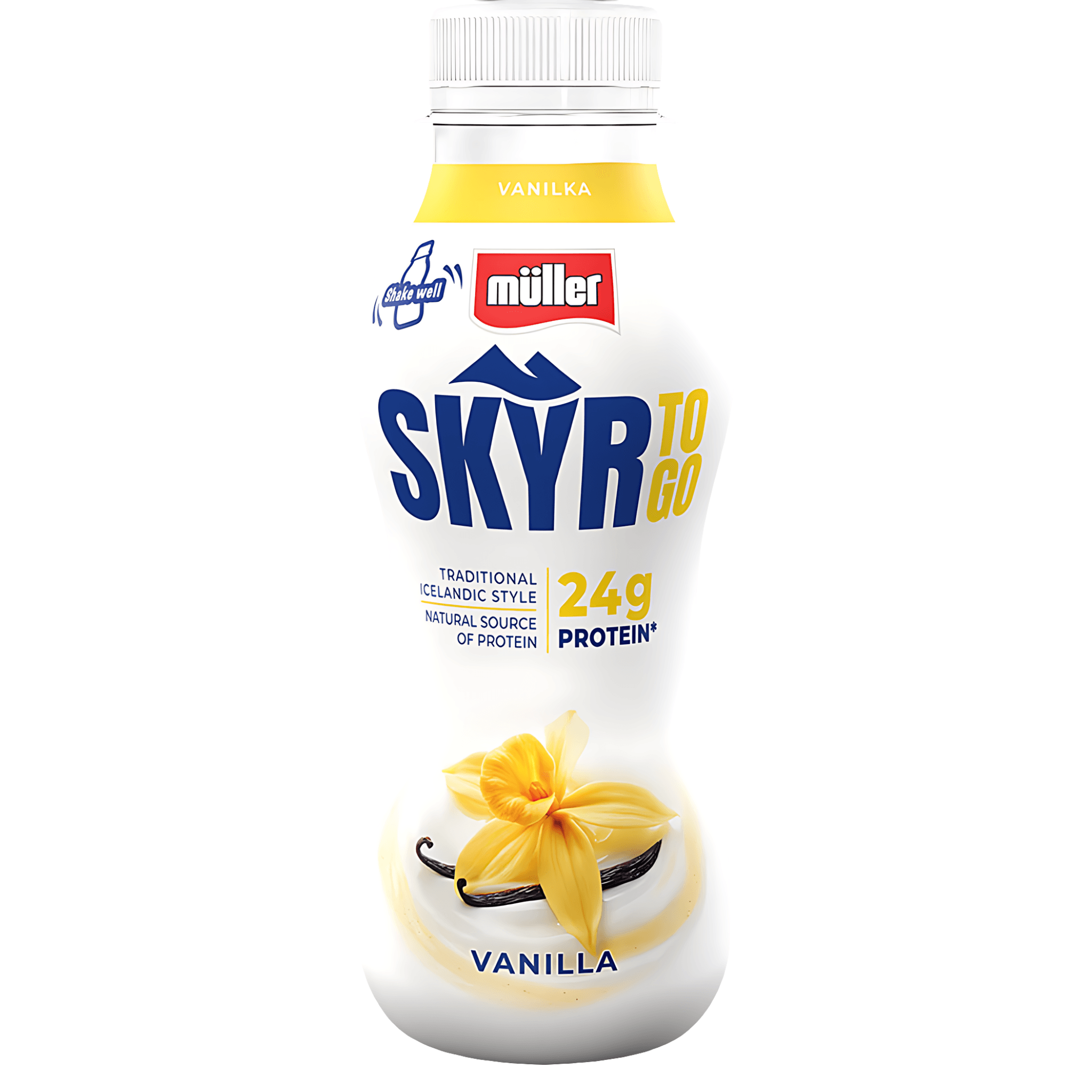 Skyr cu aroma de vanilie Muller To Go, 330 g
