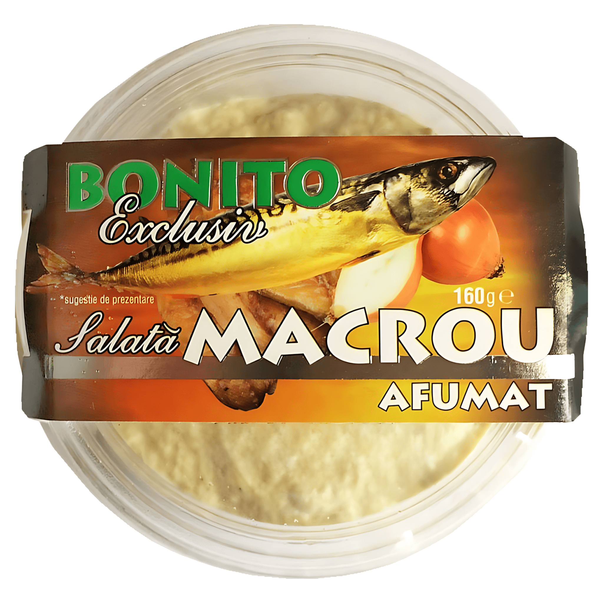 Salata cu macrou afumat Bonito Exclusiv, 160 g