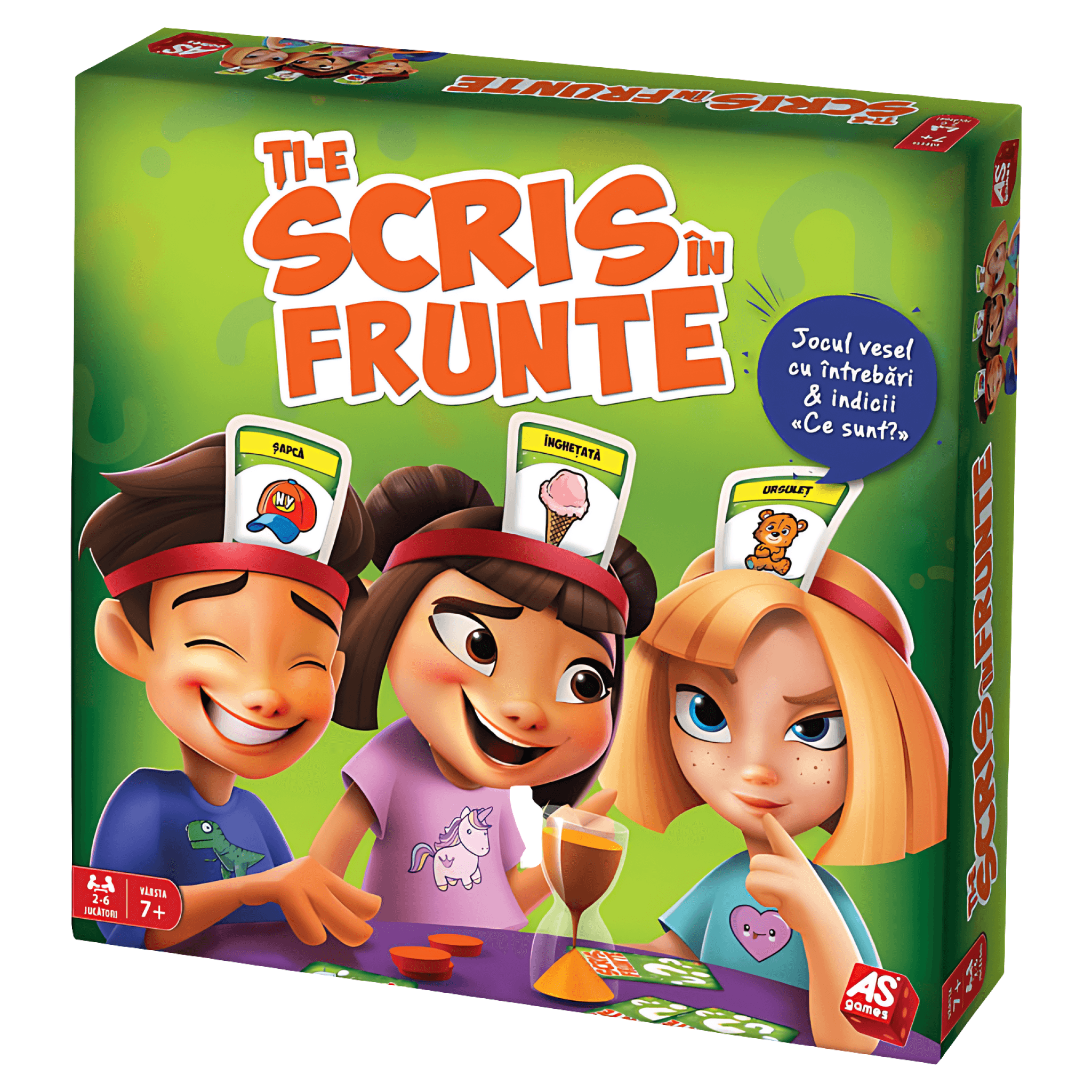Joc de societate AS Games, ti-e scris in frunte!